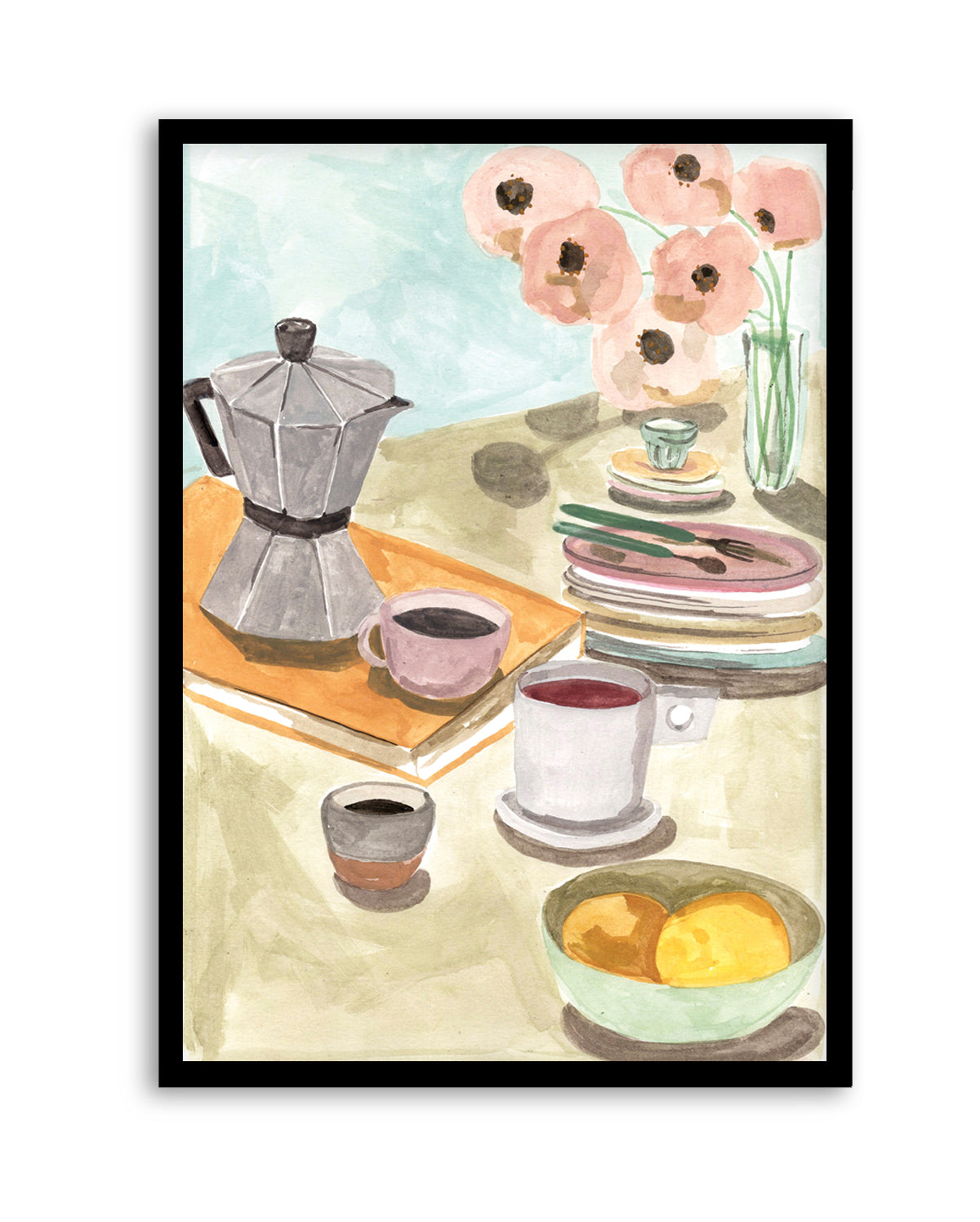 Breakfast Table by Laura Page | Art Print