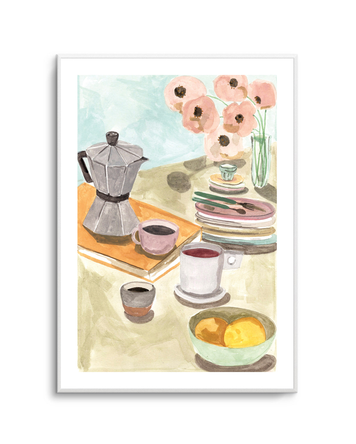 Breakfast Table by Laura Page | Art Print