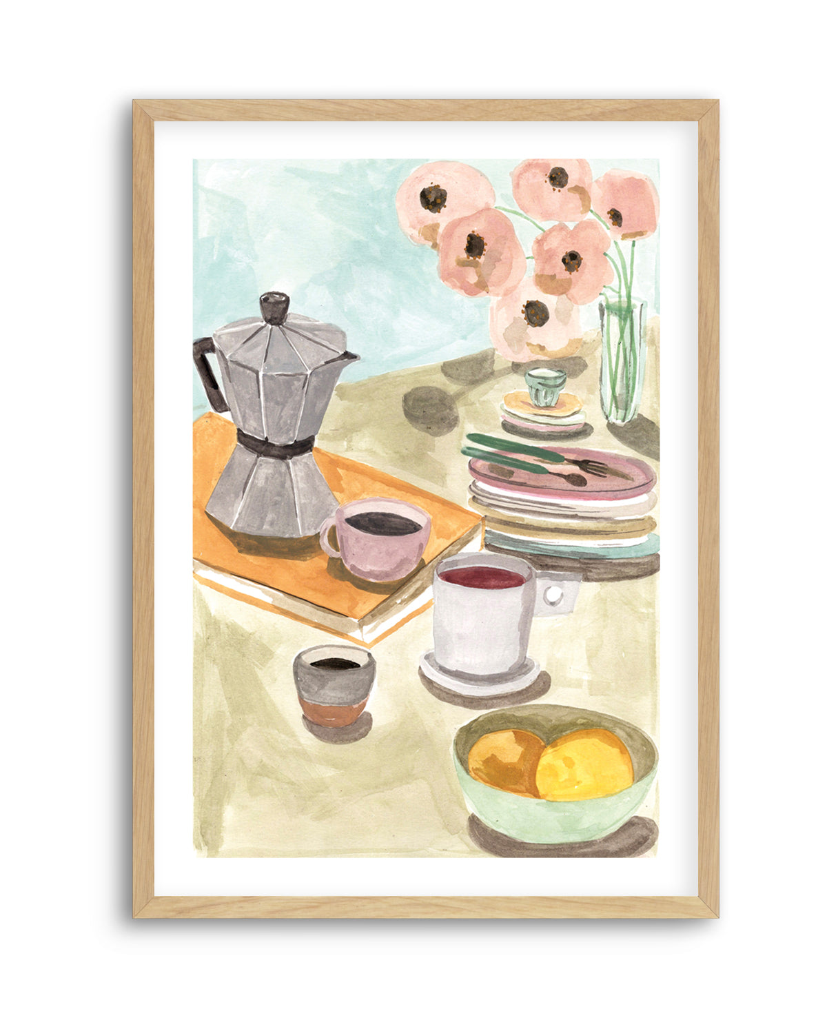 Breakfast Table by Laura Page | Art Print