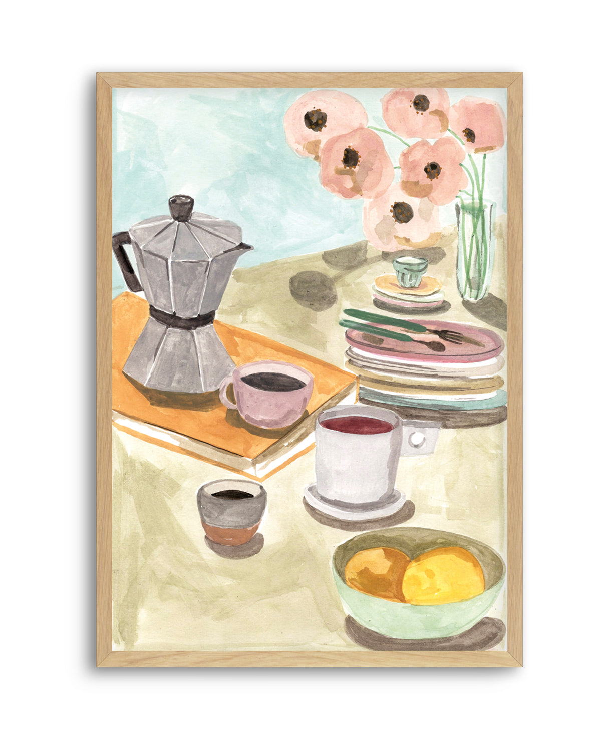 Breakfast Table by Laura Page | Art Print