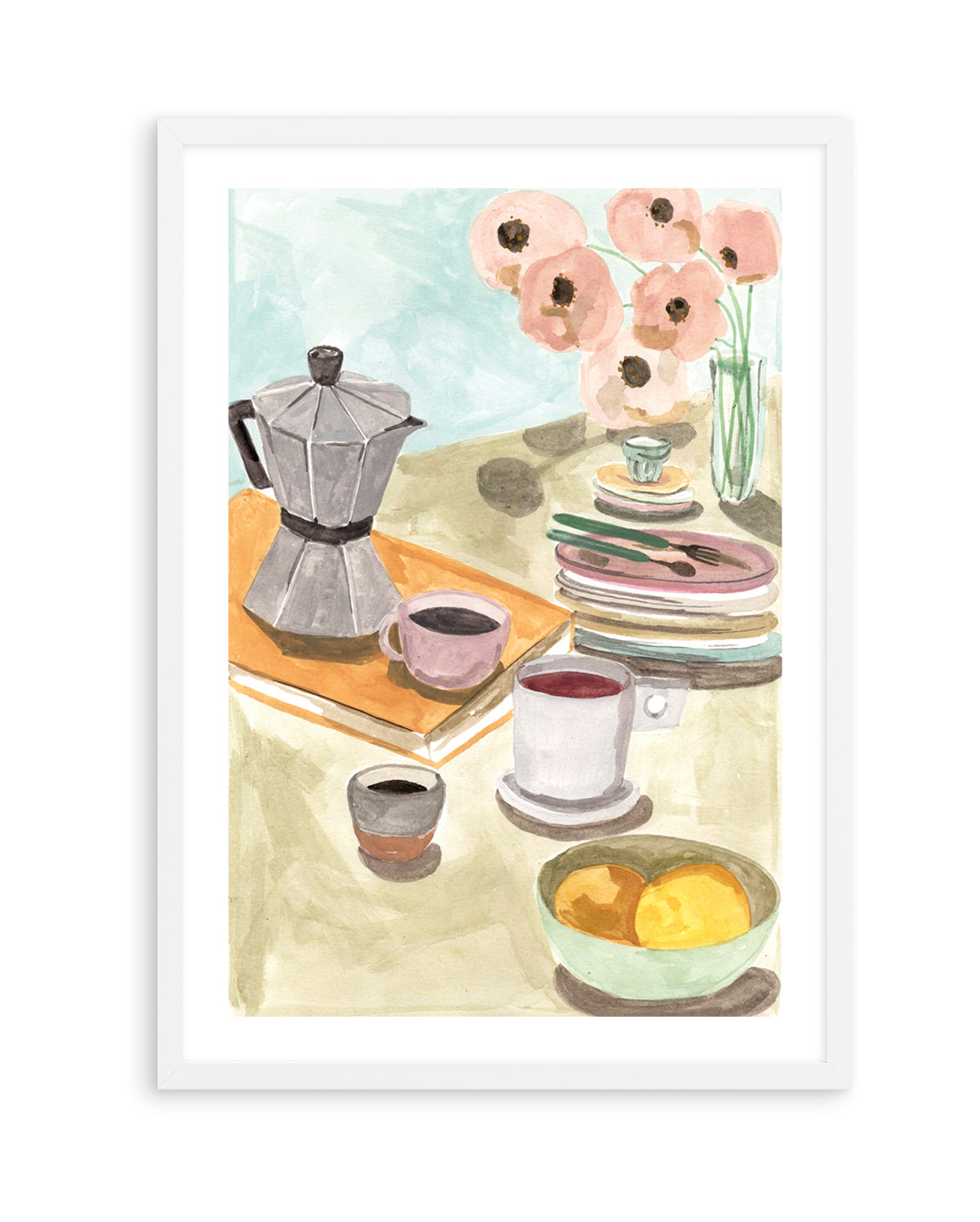 Breakfast Table by Laura Page | Art Print