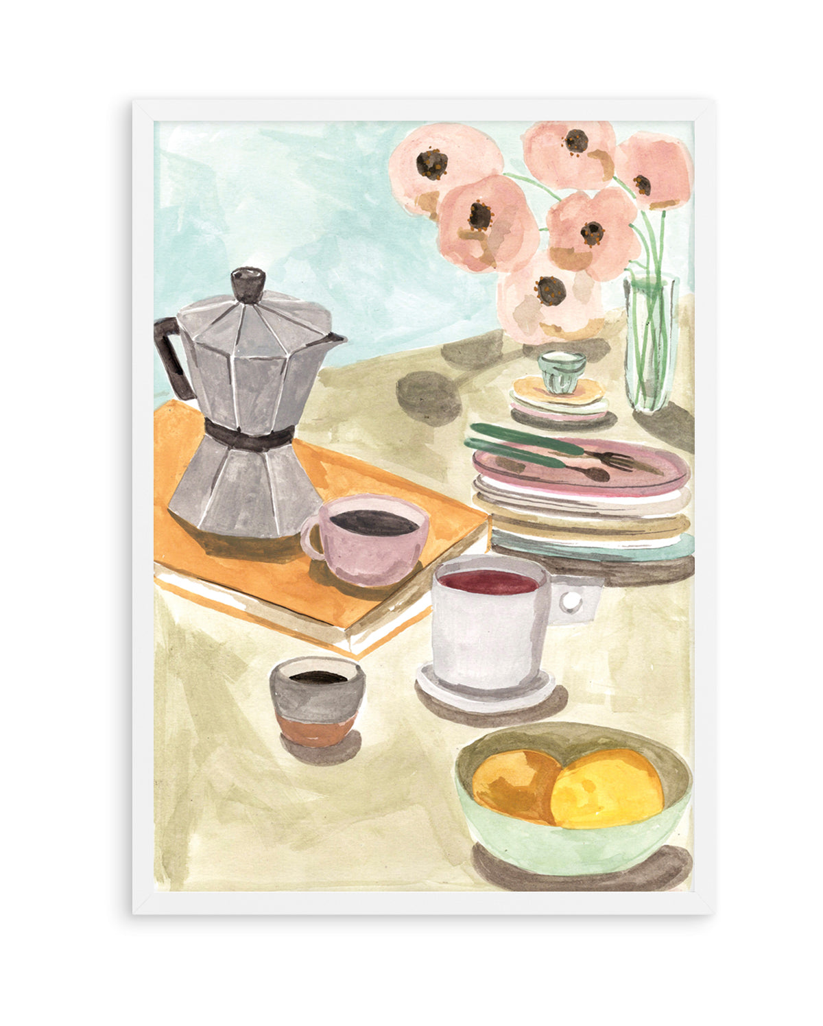 Breakfast Table by Laura Page | Art Print