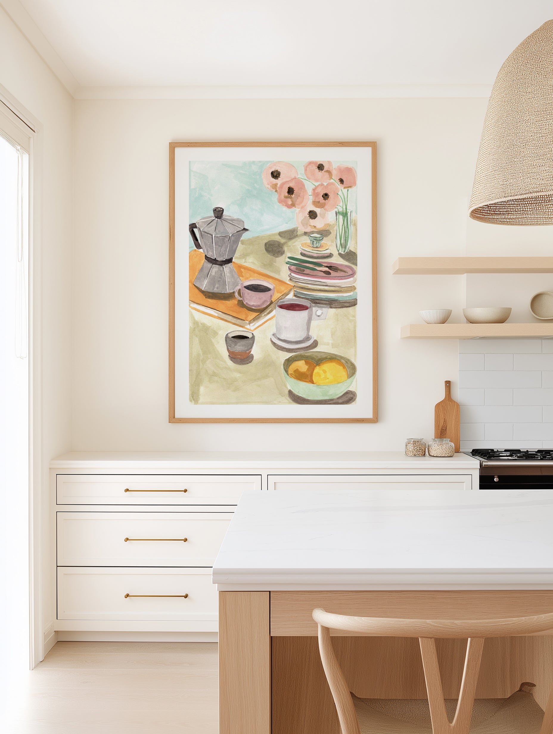 Breakfast Table by Laura Page | Art Print