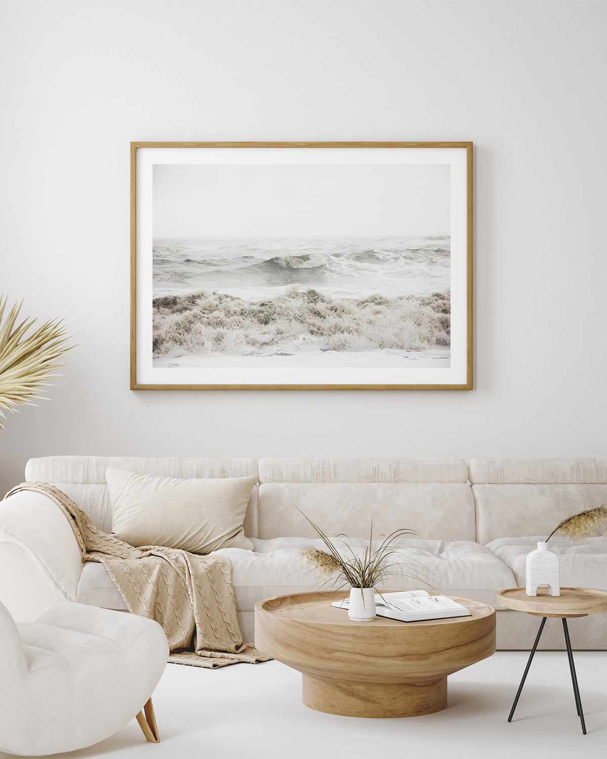 Breaking Waves by Design Fabrikken Art Print