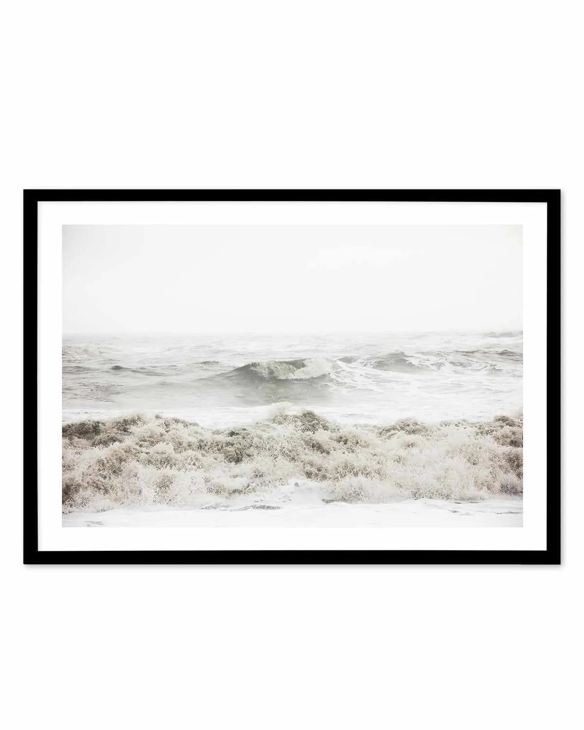 Breaking Waves by Design Fabrikken Art Print from Olive et Oriel where you can shop wallpaper and artworks online