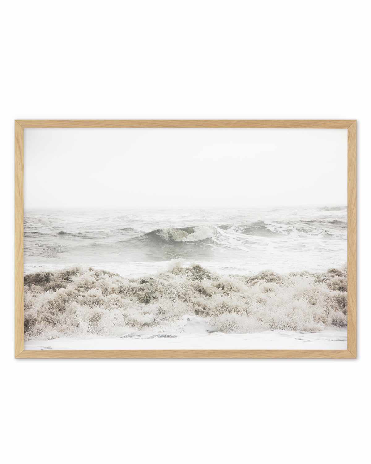 Breaking Waves by Design Fabrikken Art Print