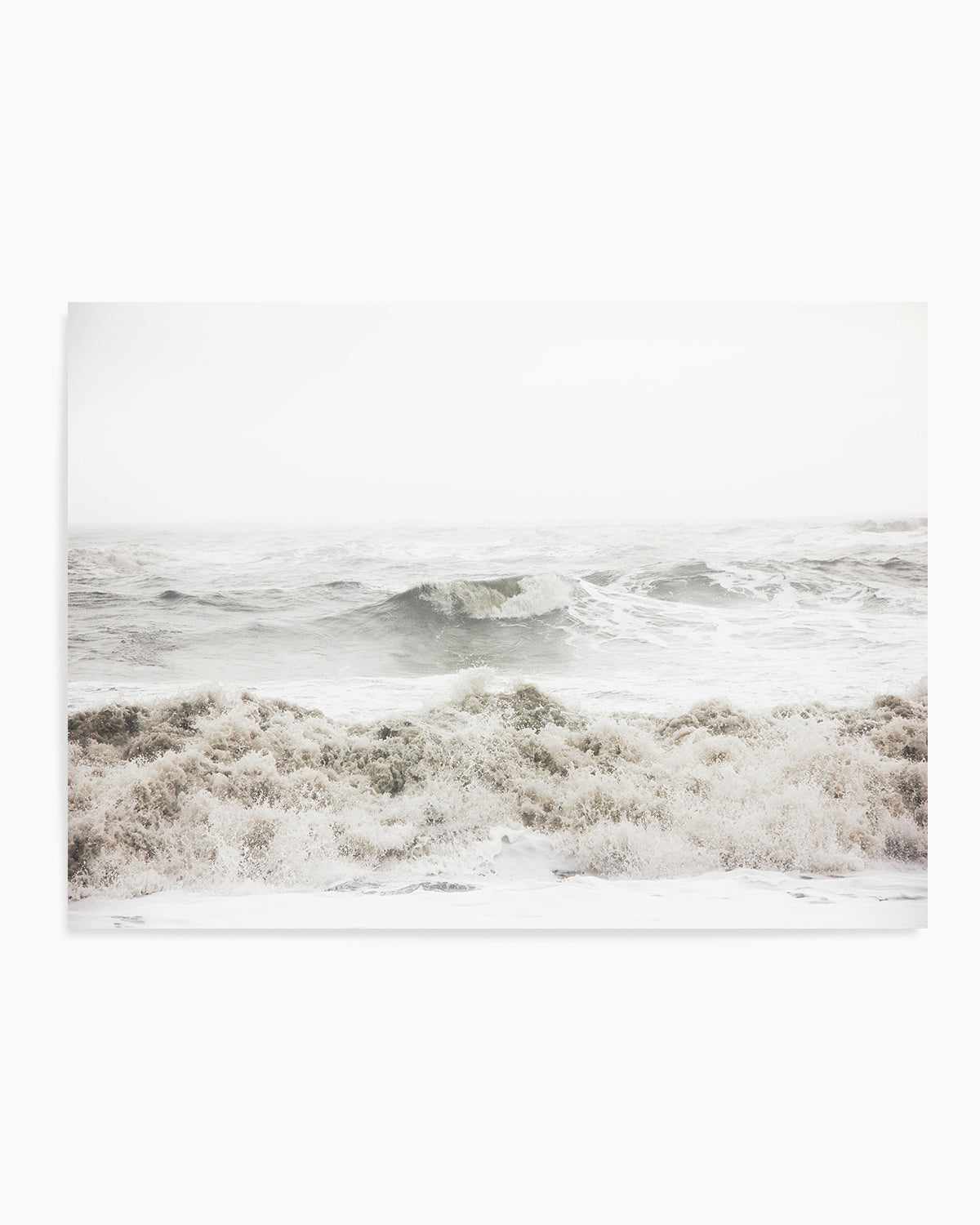 Breaking Waves by Design Fabrikken Art Print