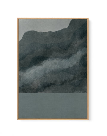 Breeze by Shatha Al Dafai | Framed Canvas Art Print