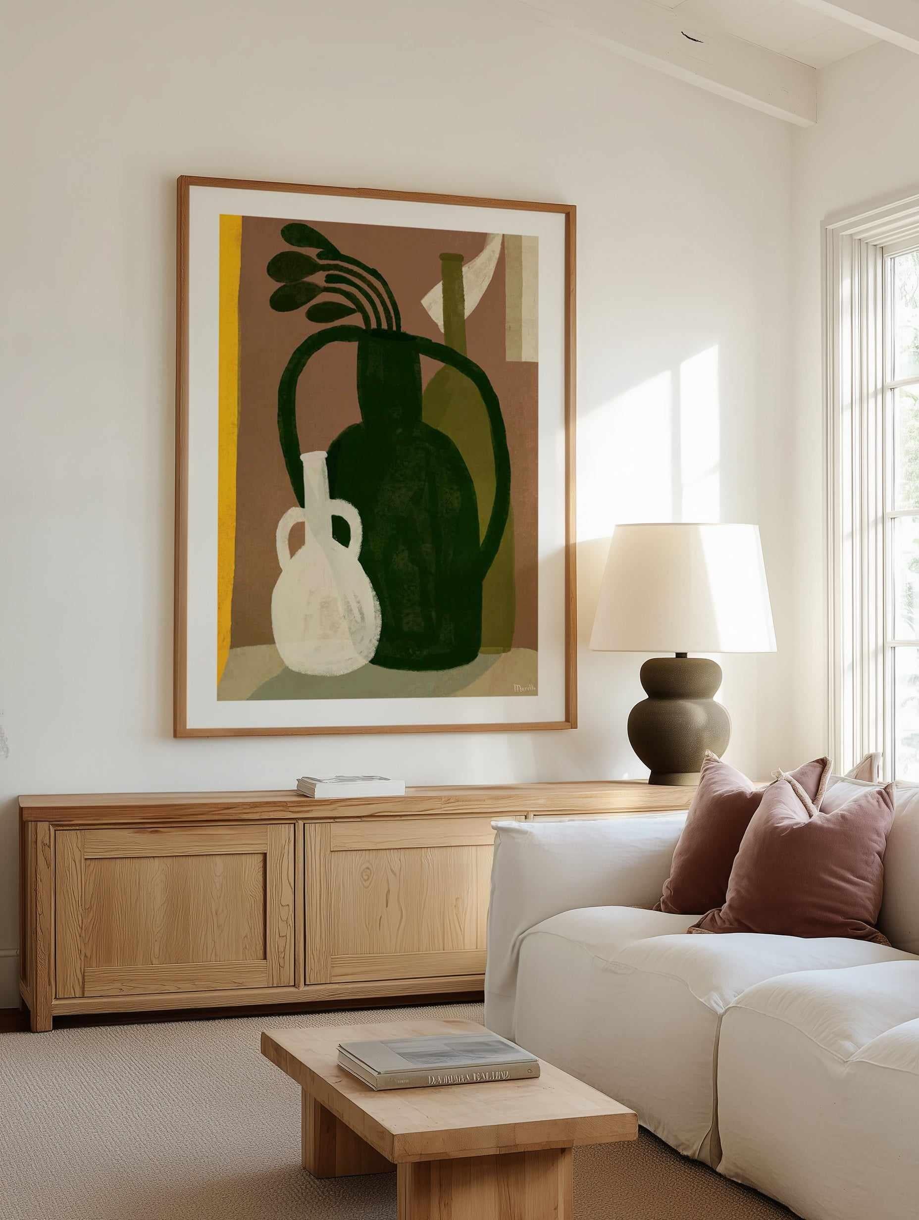 Breezy Room by Marco Marella | Art Print from Olive et Oriel where you can shop wallpaper and artworks online