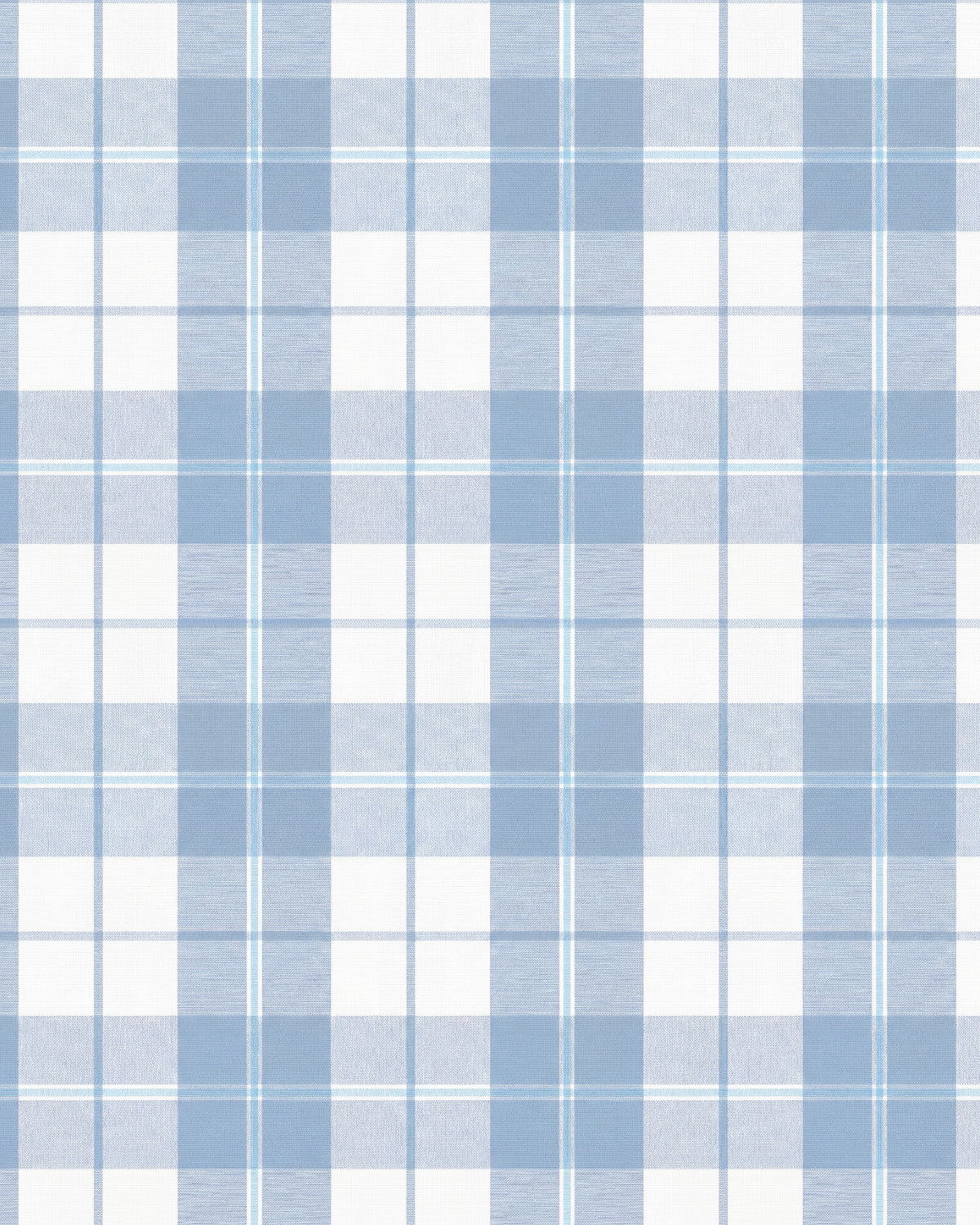 Briarwood Tartan in Blue Wallpaper