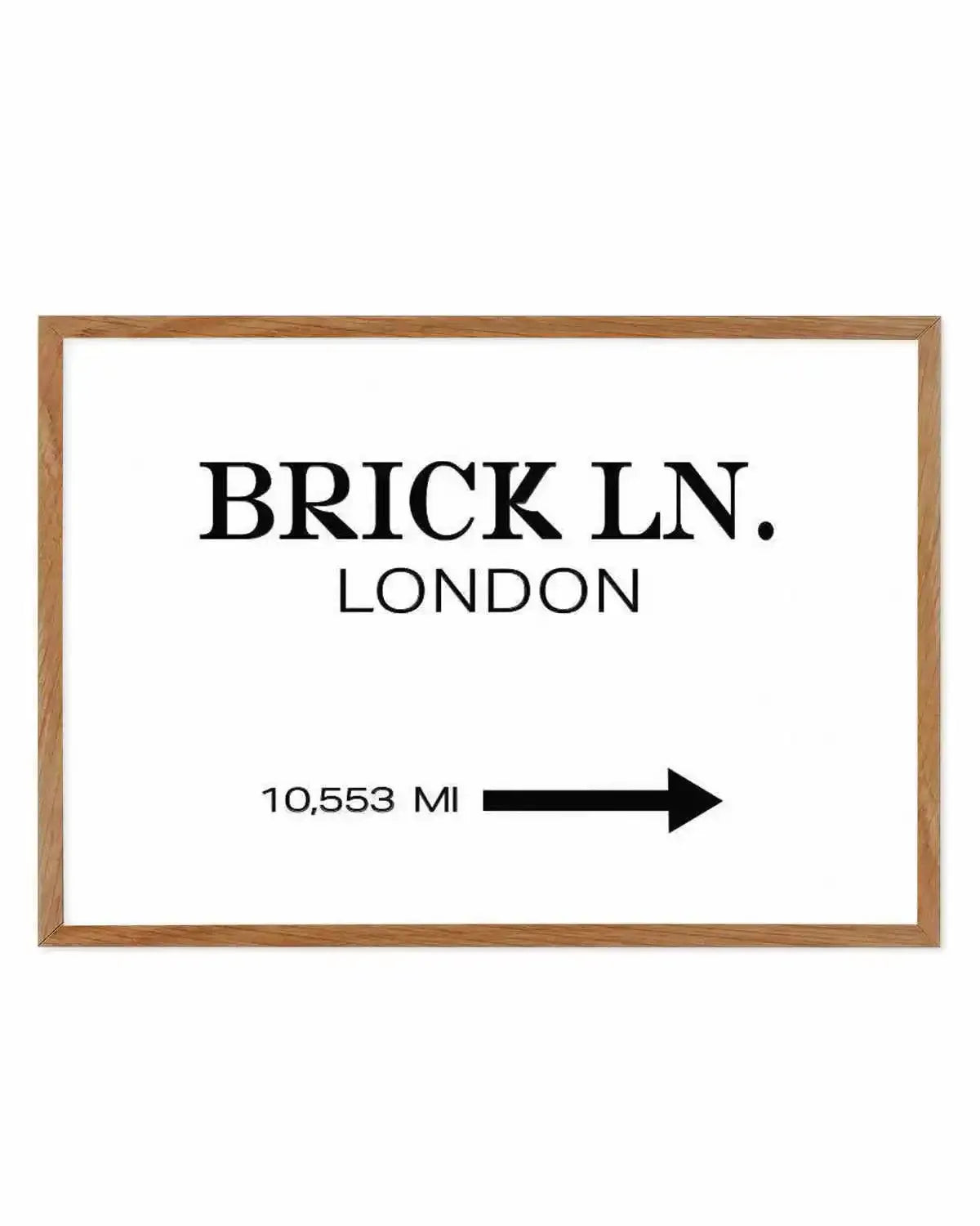Brick Lane, London Art Print from Olive et Oriel where you can shop wallpaper and artworks online