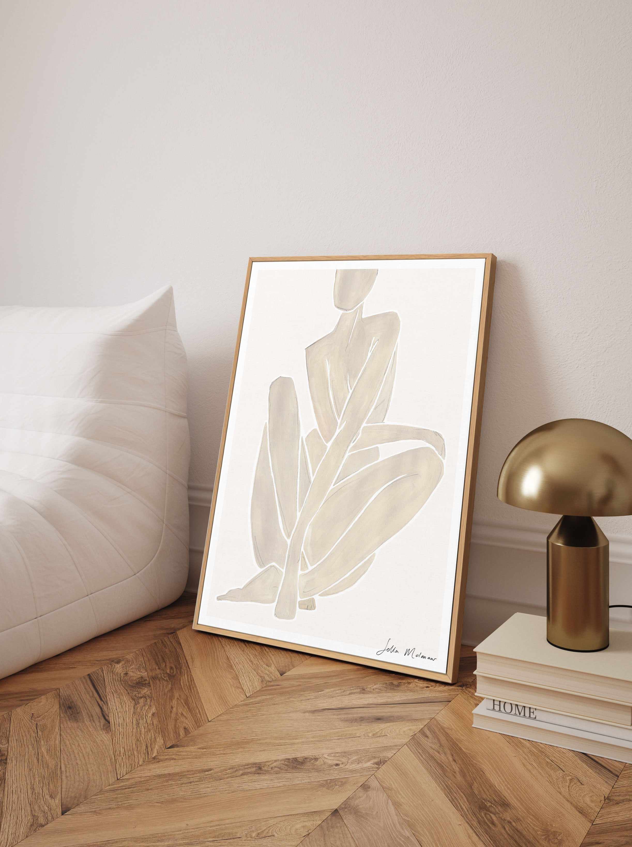 Bright Light by Sella Molenaar | Framed Canvas Art Print