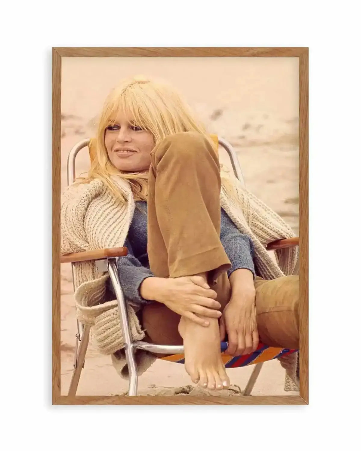 Brigitte Bardot III (Full Colour) Art Print from Olive et Oriel where you can shop wallpaper and artworks online