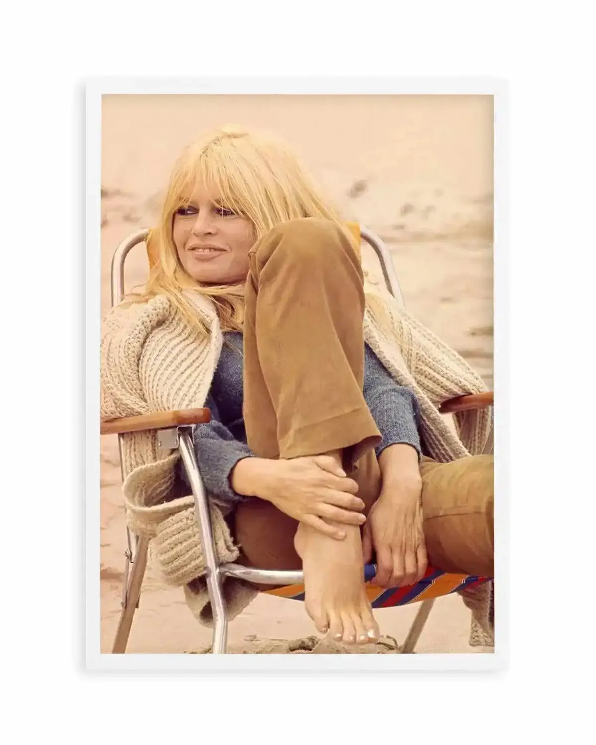 Brigitte Bardot III (Full Colour) Art Print from Olive et Oriel where you can shop wallpaper and artworks online