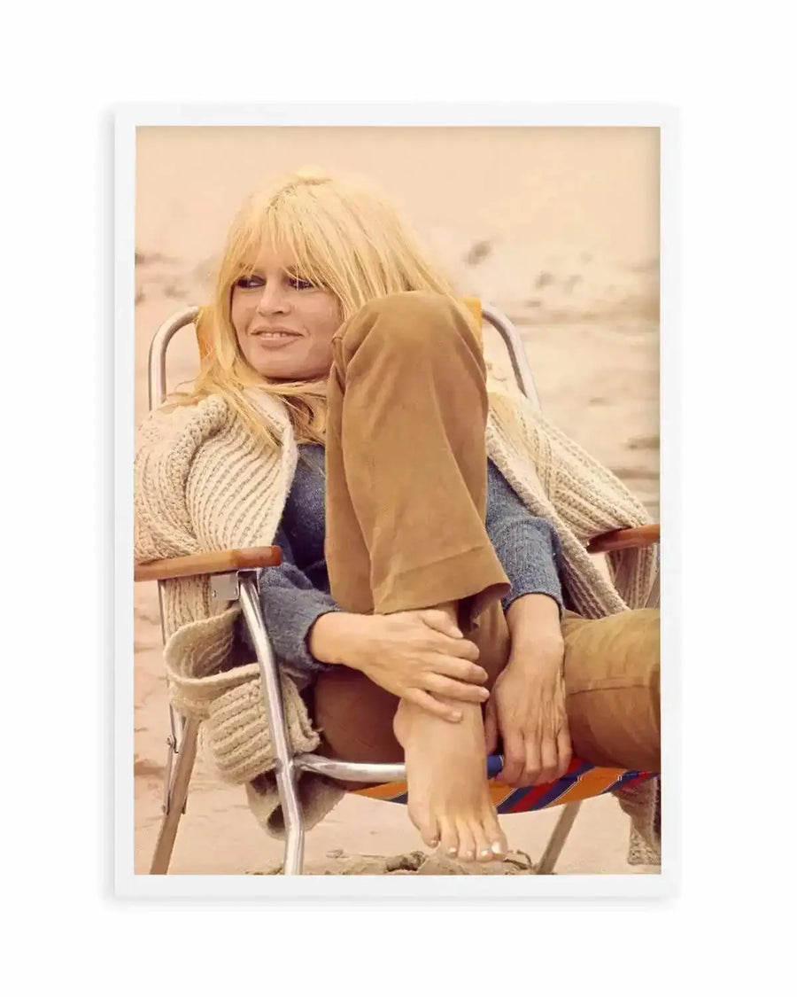 Brigitte Bardot III (Full Colour) Art Print from Olive et Oriel where you can shop wallpaper and artworks online
