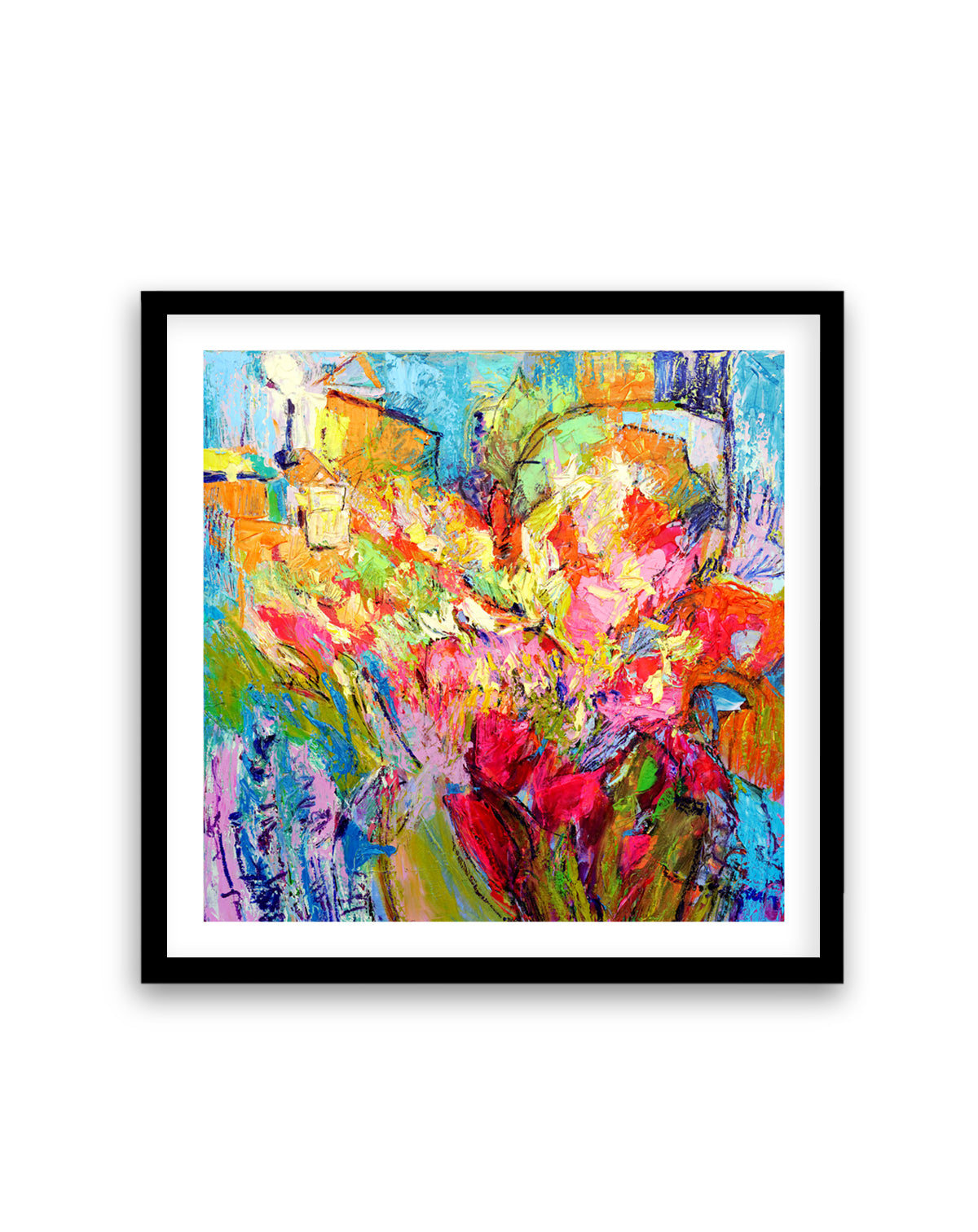 Brilliant Bloom Scape by Dorothy Fagan | Art Print