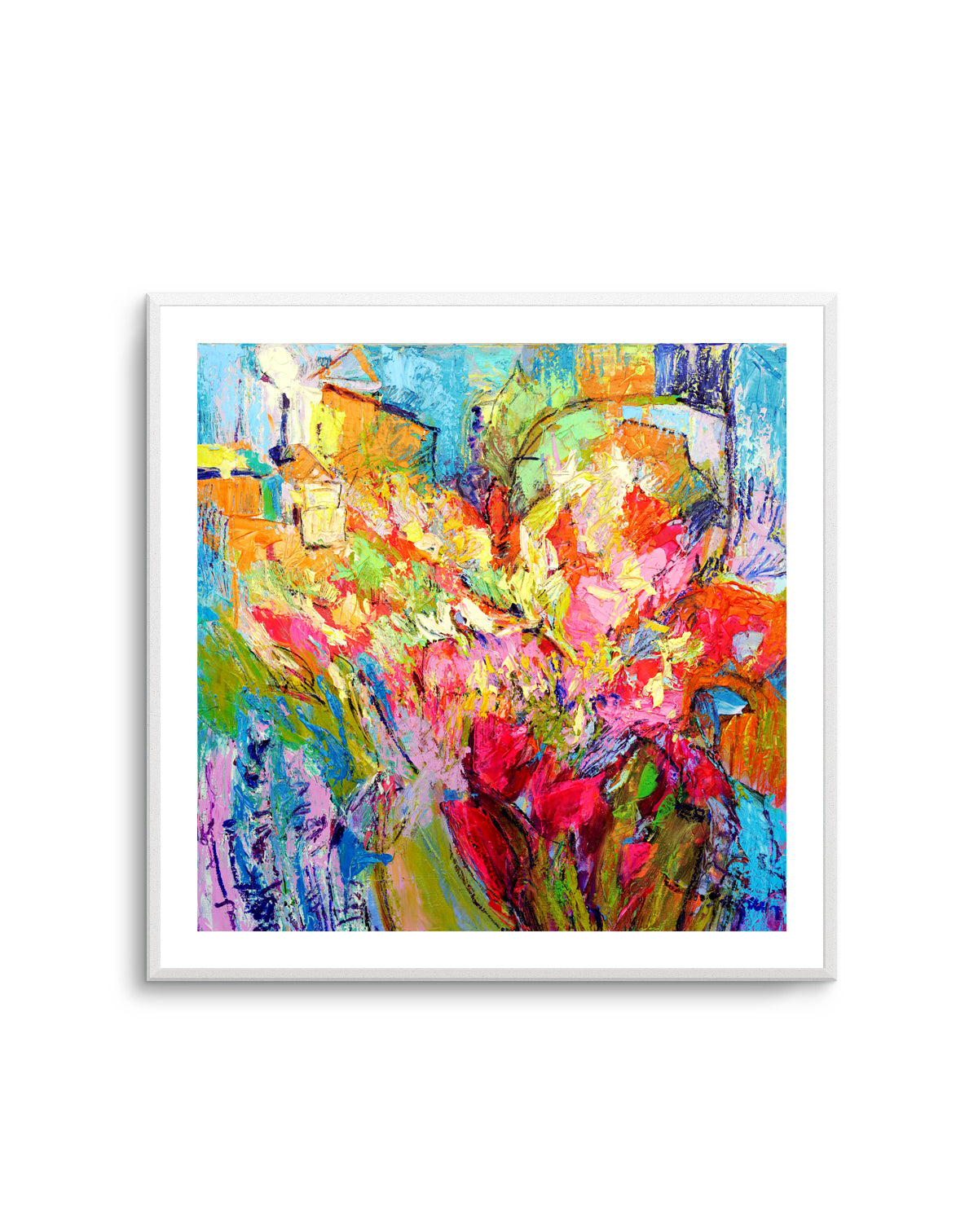 Brilliant Bloom Scape by Dorothy Fagan | Art Print