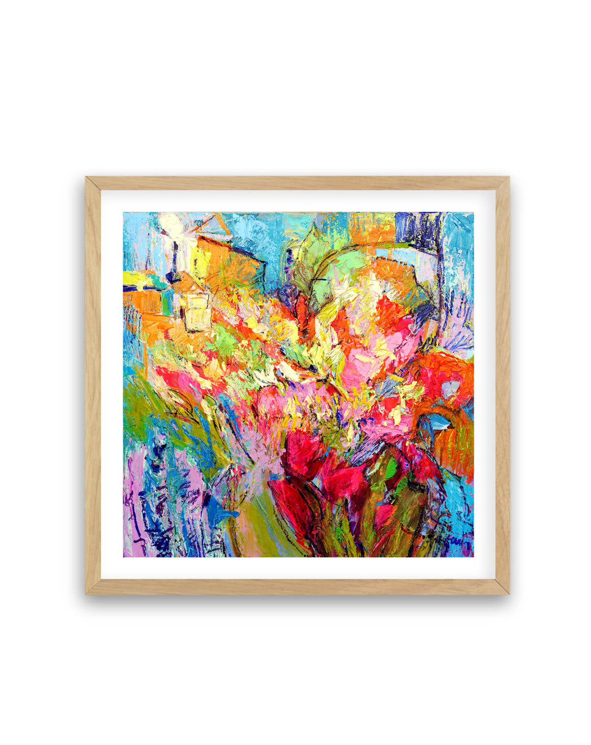 Brilliant Bloom Scape by Dorothy Fagan | Art Print