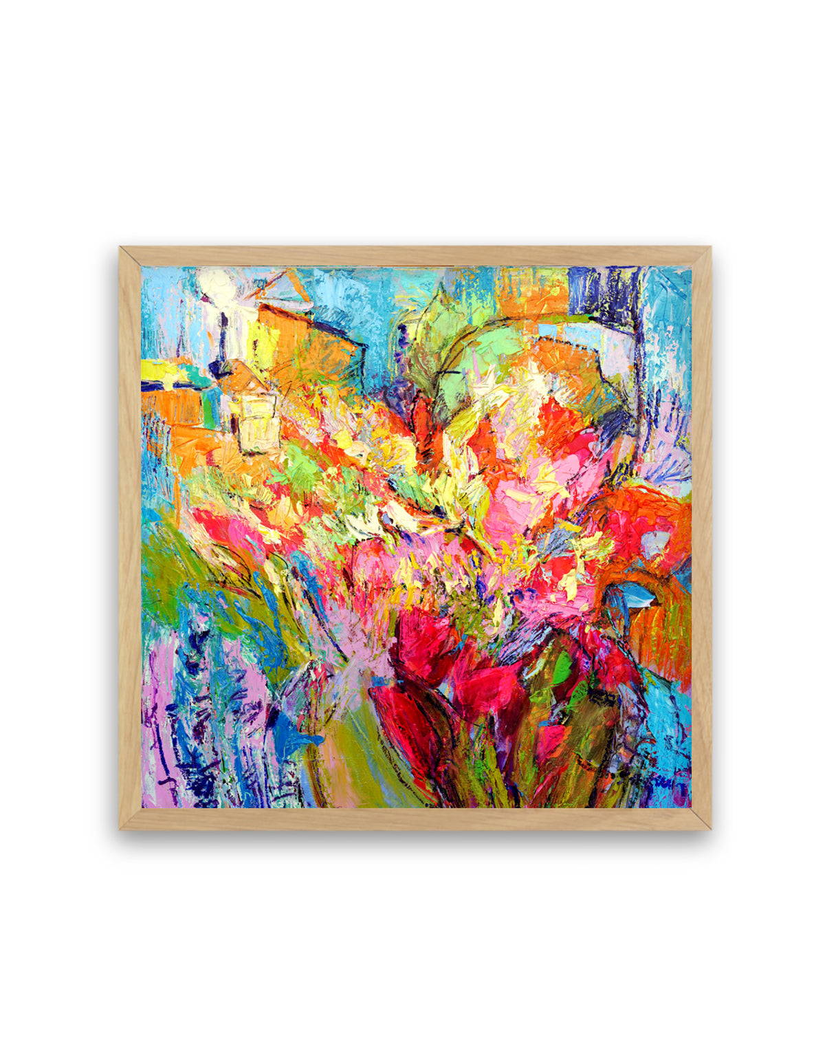 Brilliant Bloom Scape by Dorothy Fagan | Art Print