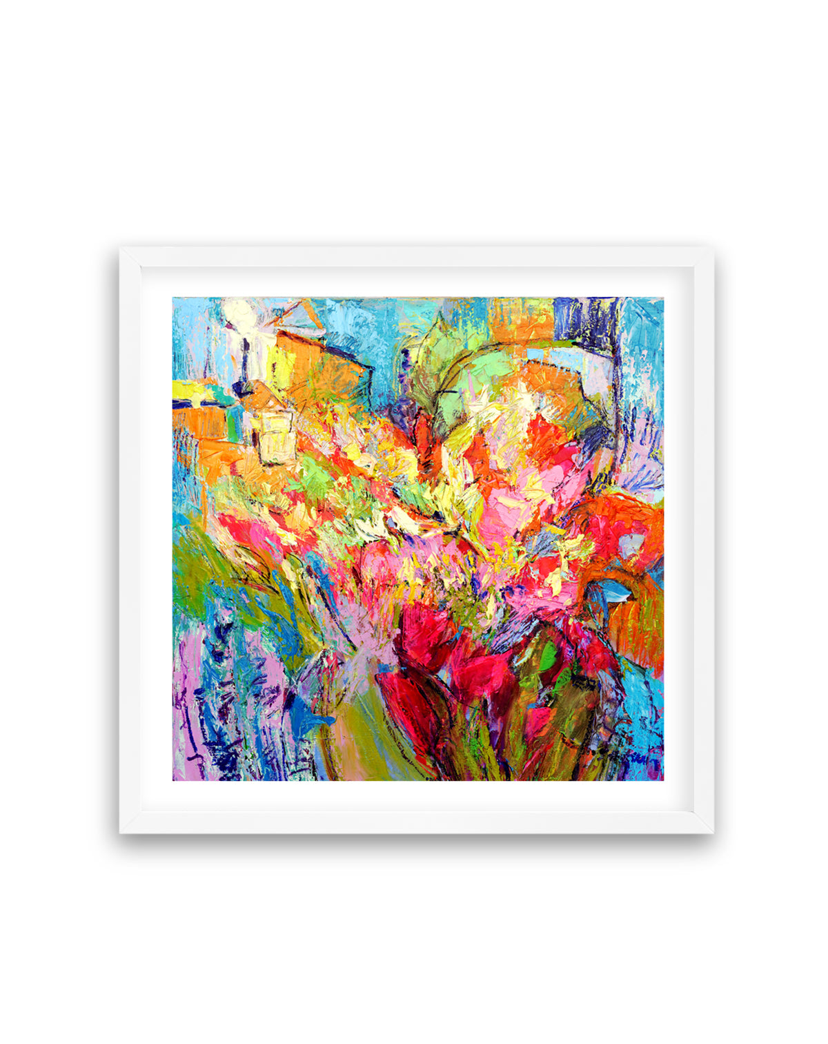 Brilliant Bloom Scape by Dorothy Fagan | Art Print