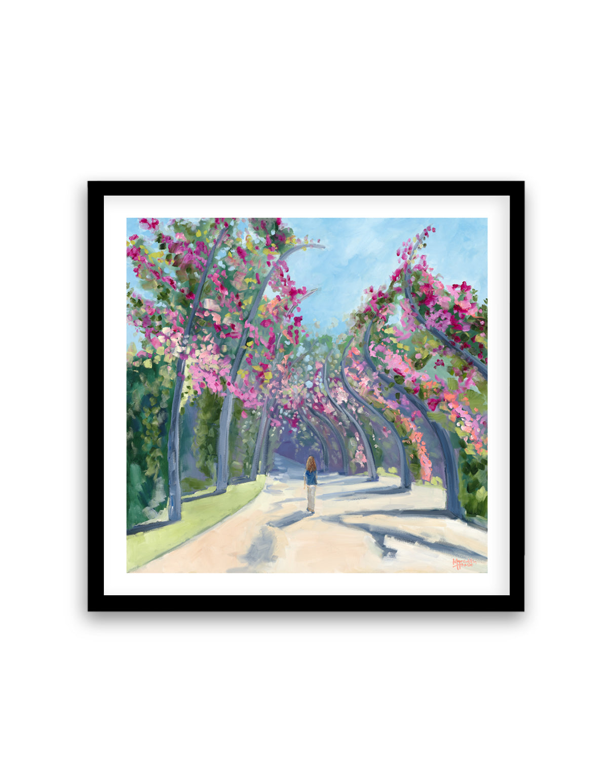 Brisbane Southbank by Meredith Howse | Art Print