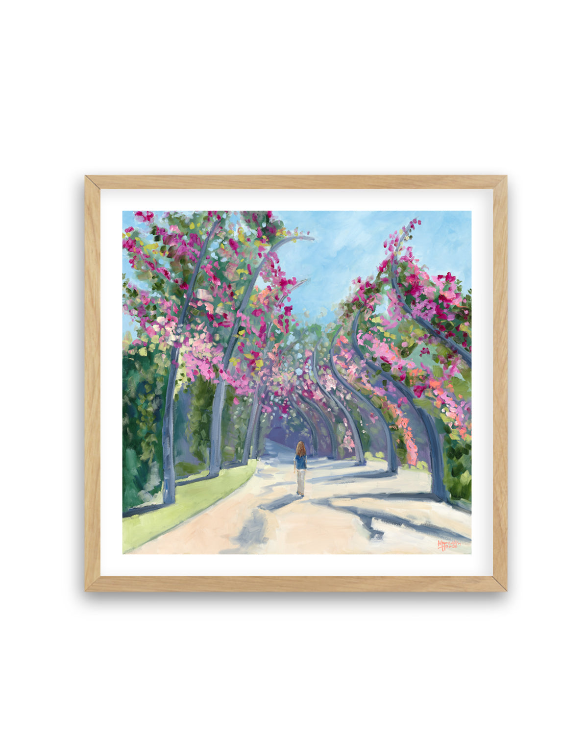 Brisbane Southbank by Meredith Howse | Art Print