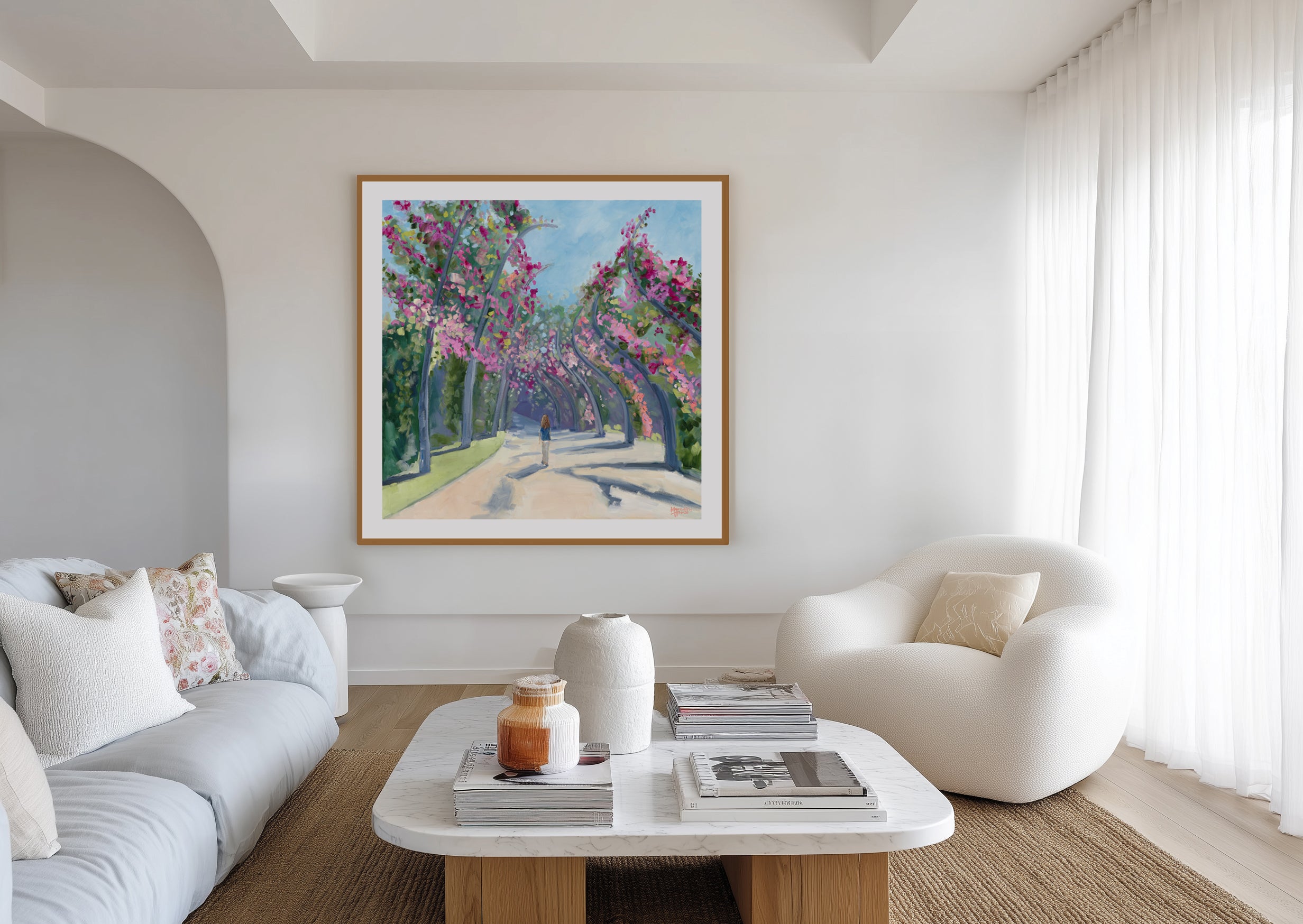 Brisbane Southbank by Meredith Howse | Art Print