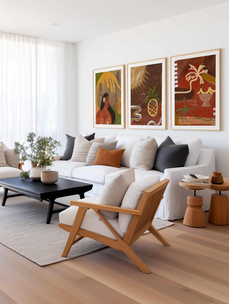 Paradise Found by Britney Turner | Art Print from Olive et Oriel where you can shop wallpaper and artworks online