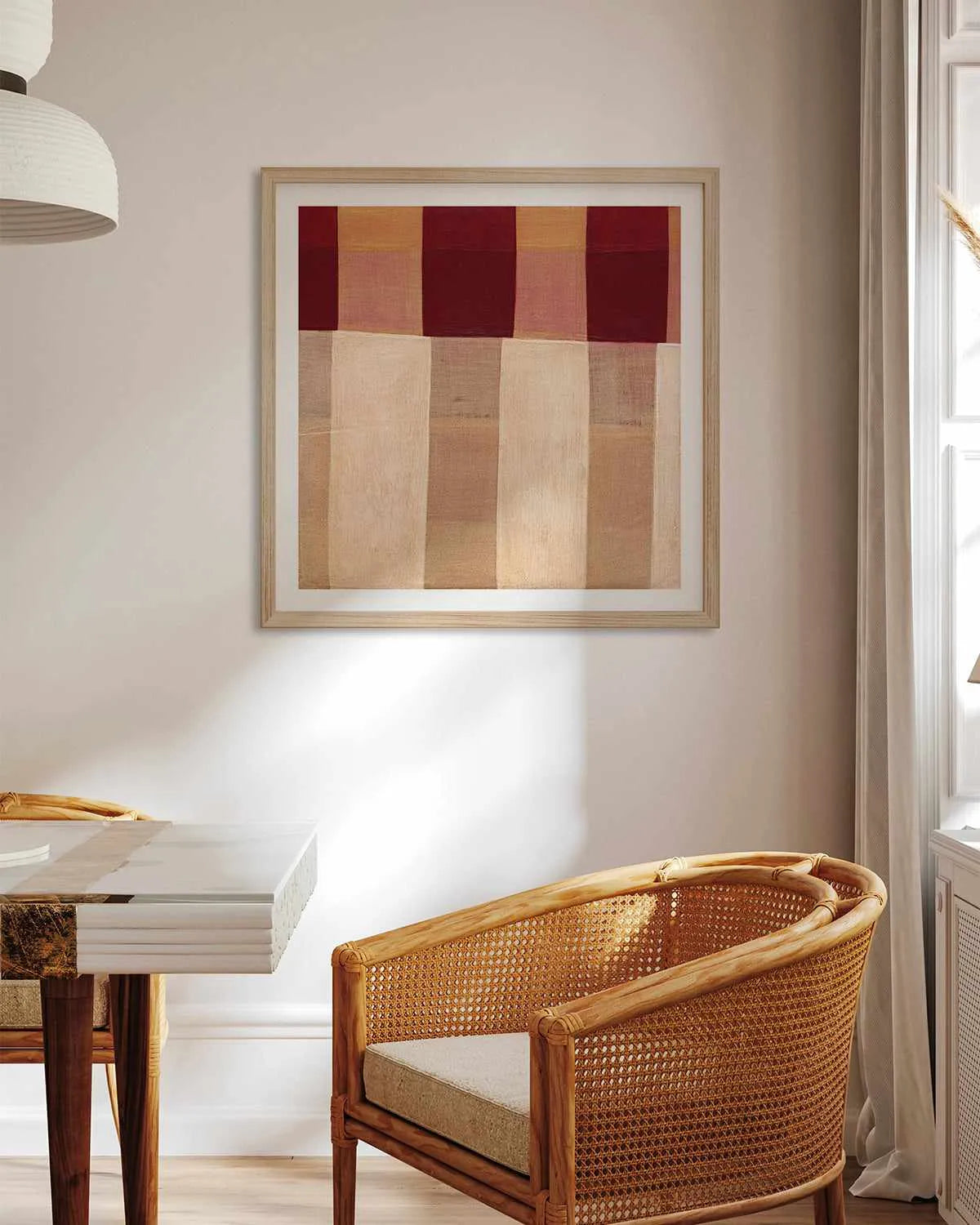 Broken Stripes I by Laura Nugent Art Print from Olive et Oriel where you can shop wallpaper and artworks online