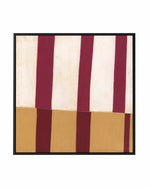 Broken Stripes II by Laura Nugent | Framed Canvas Art Print