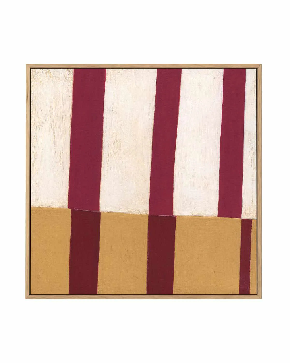 Broken Stripes II by Laura Nugent | Framed Canvas Art Print from Olive et Oriel where you can shop wallpaper and artworks online
