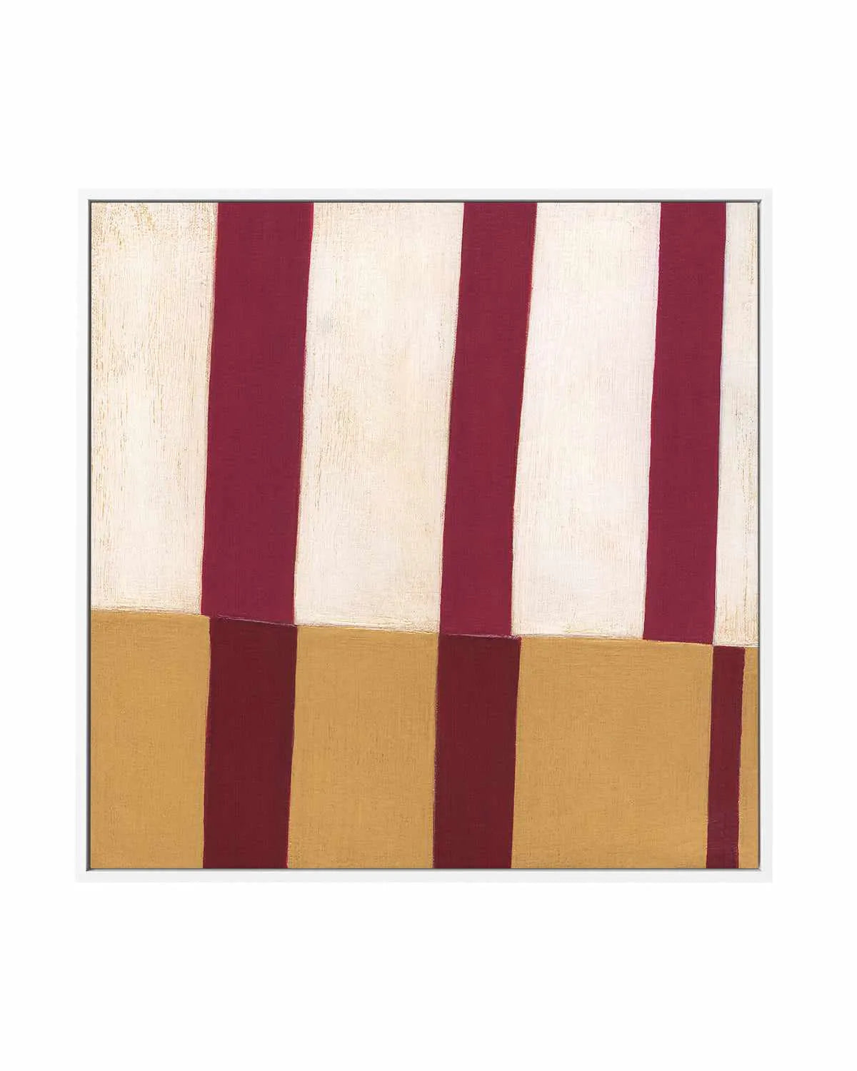 Broken Stripes II by Laura Nugent | Framed Canvas Art Print from Olive et Oriel where you can shop wallpaper and artworks online
