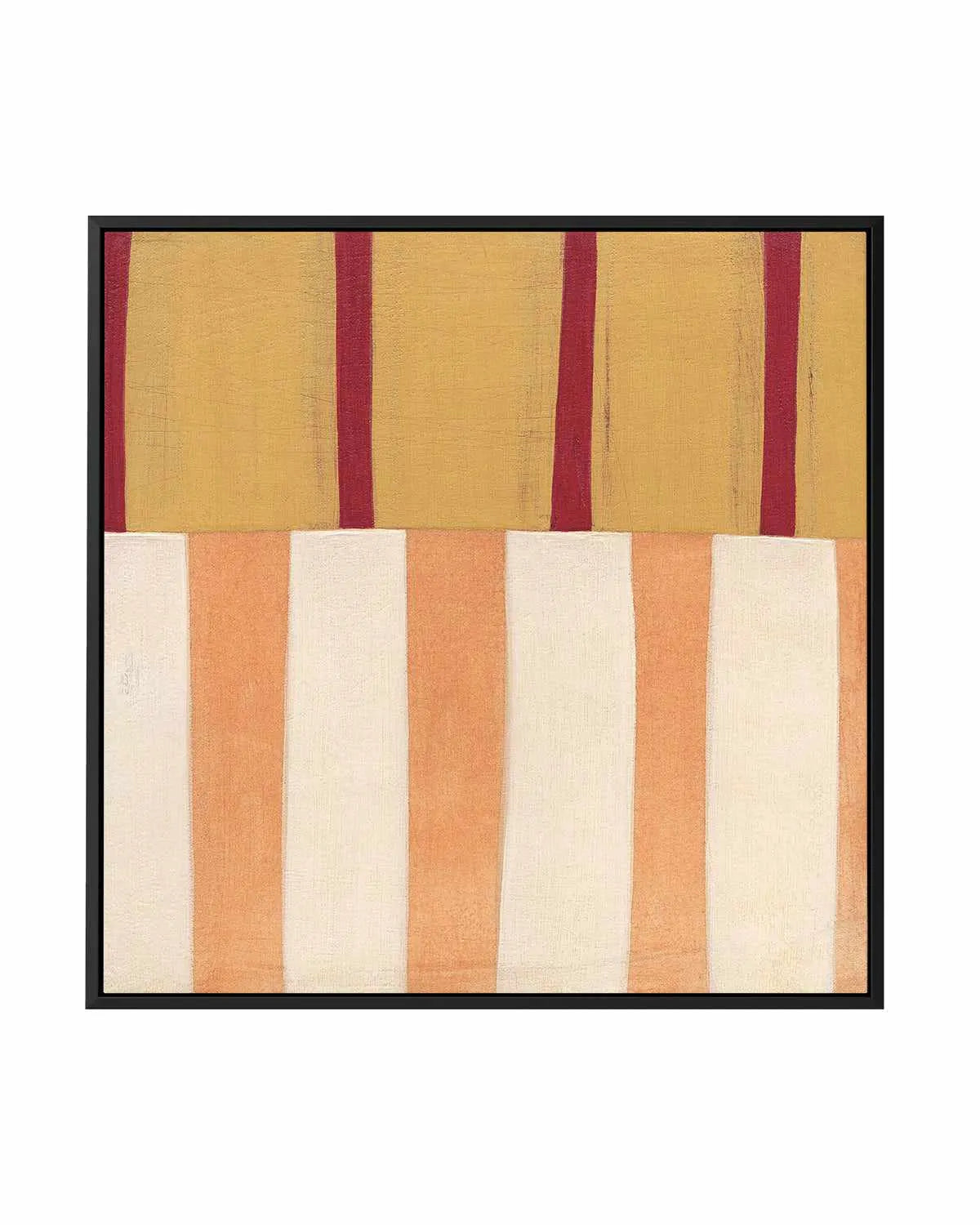 Broken Stripes III by Laura Nugent | Framed Canvas Art Print from Olive et Oriel where you can shop wallpaper and artworks online