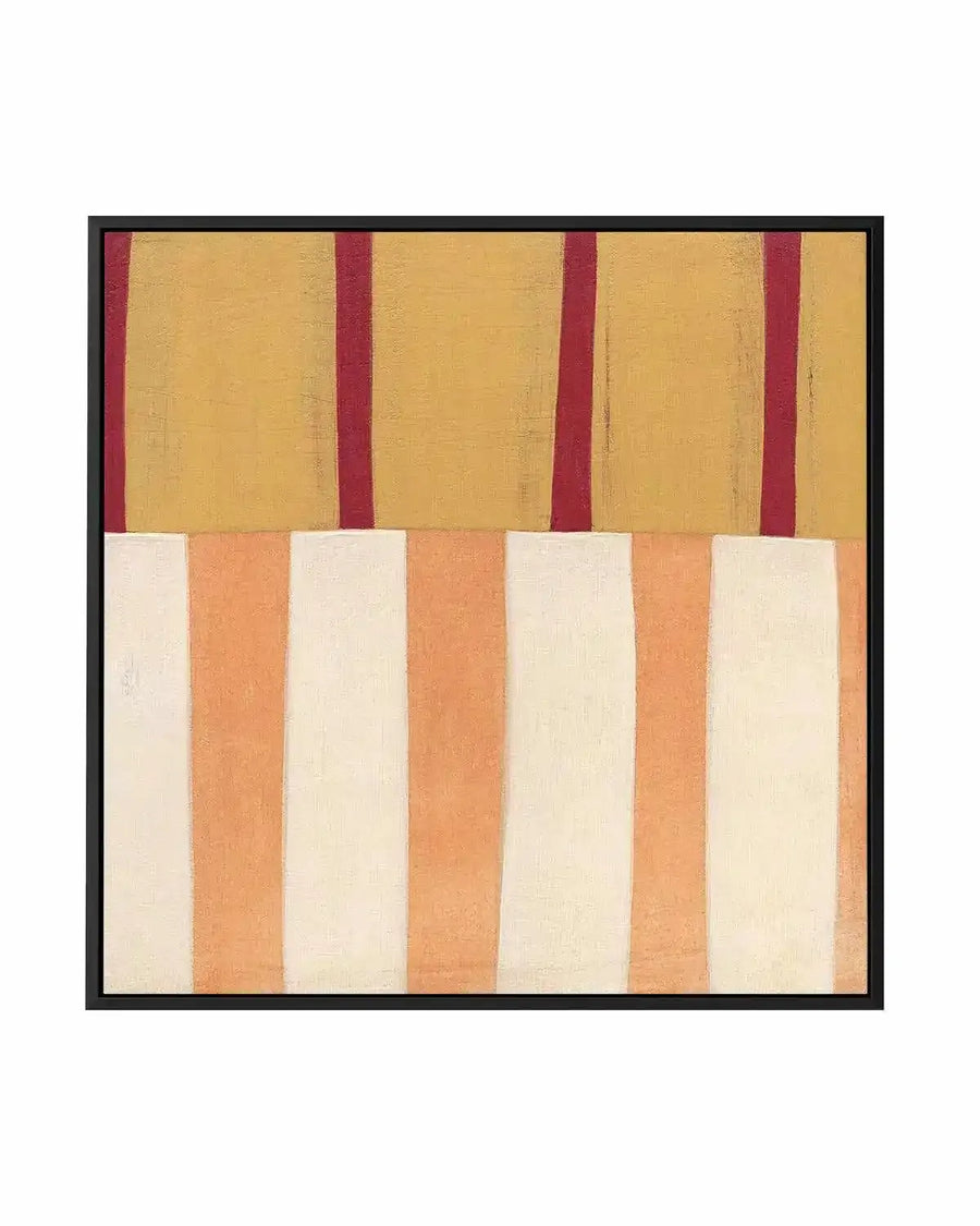 Broken Stripes III by Laura Nugent | Framed Canvas Art Print from Olive et Oriel where you can shop wallpaper and artworks online