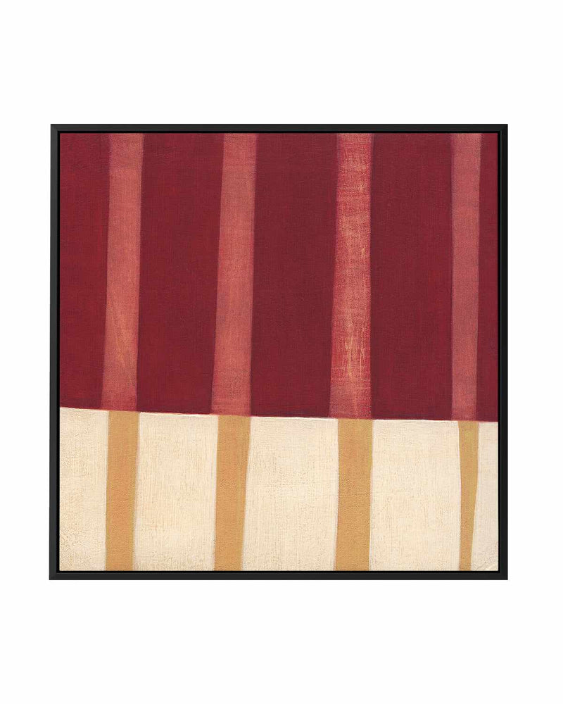 Broken Stripes IV by Laura Nugent | Framed Canvas Art Print