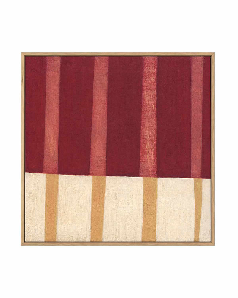 Broken Stripes IV by Laura Nugent | Framed Canvas Art Print