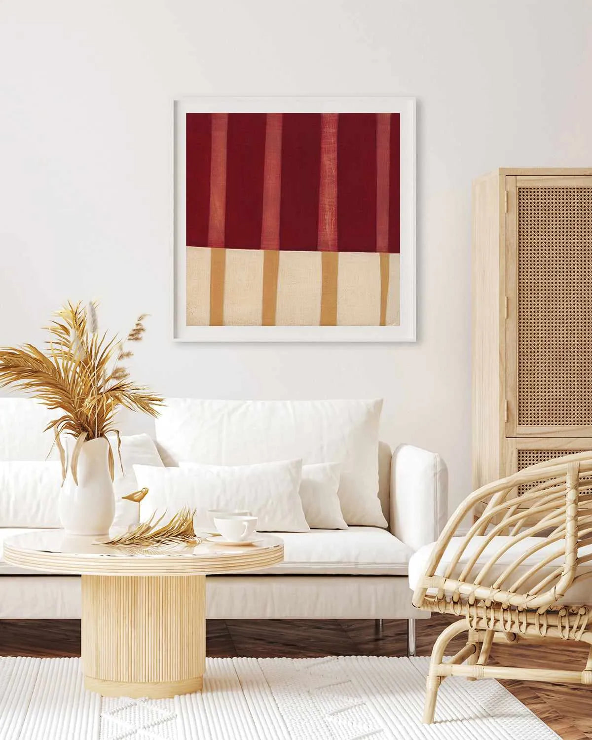 Broken Stripes IV by Laura Nugent Art Print from Olive et Oriel where you can shop wallpaper and artworks online