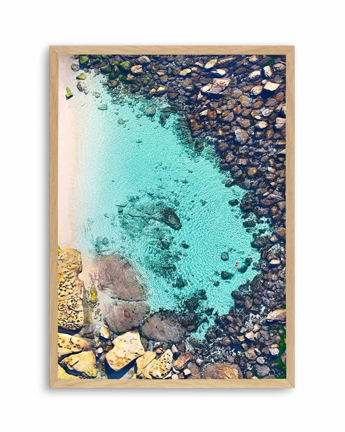 Bronte Beach Pool Art Print