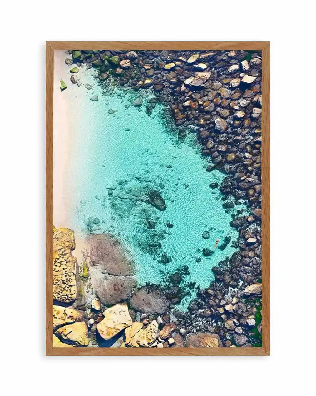 Bronte Beach Pool | Aerial Photo Wall Art Print from Olive et Oriel where you can shop wallpaper and artworks online