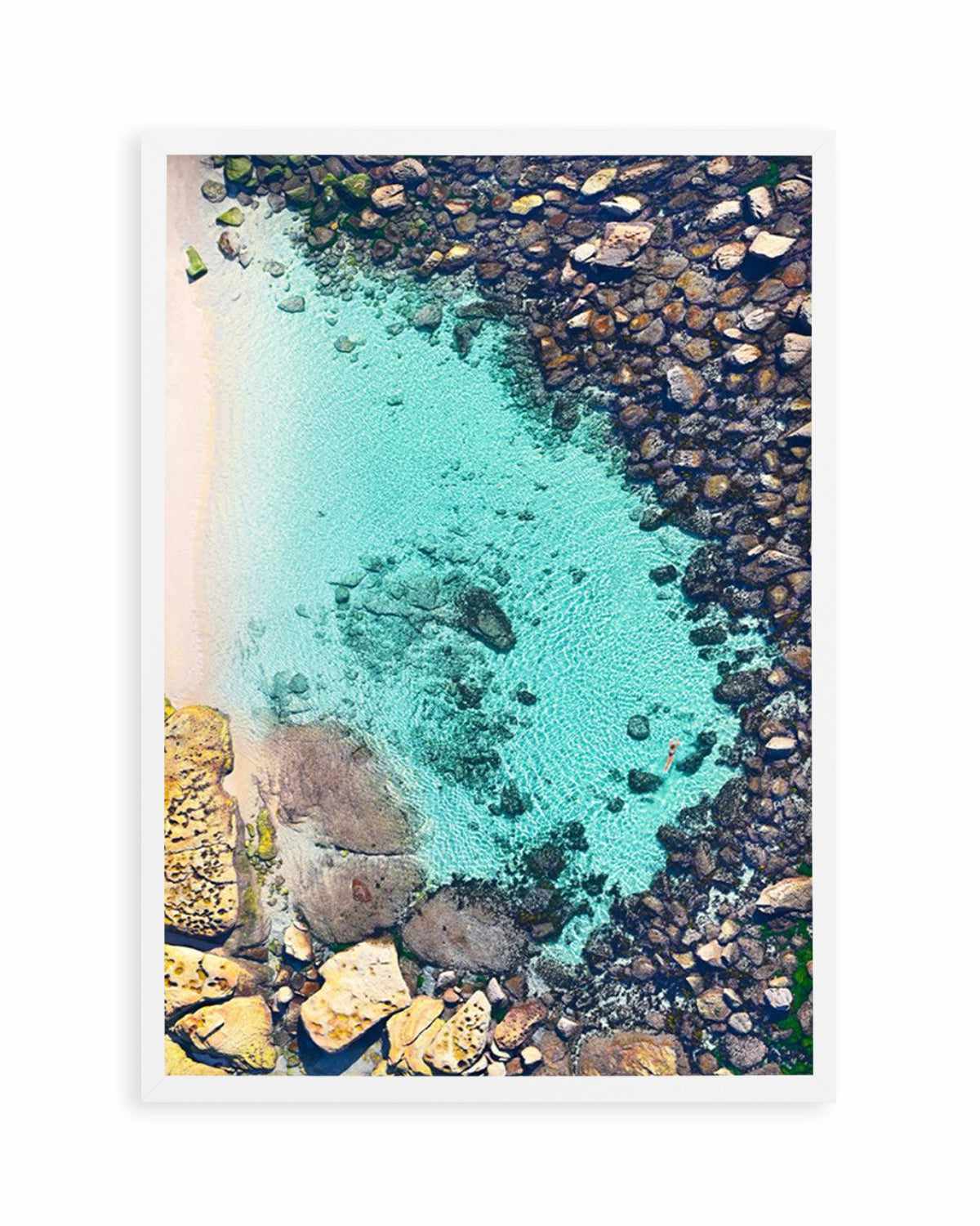 Bronte Beach Pool Art Print