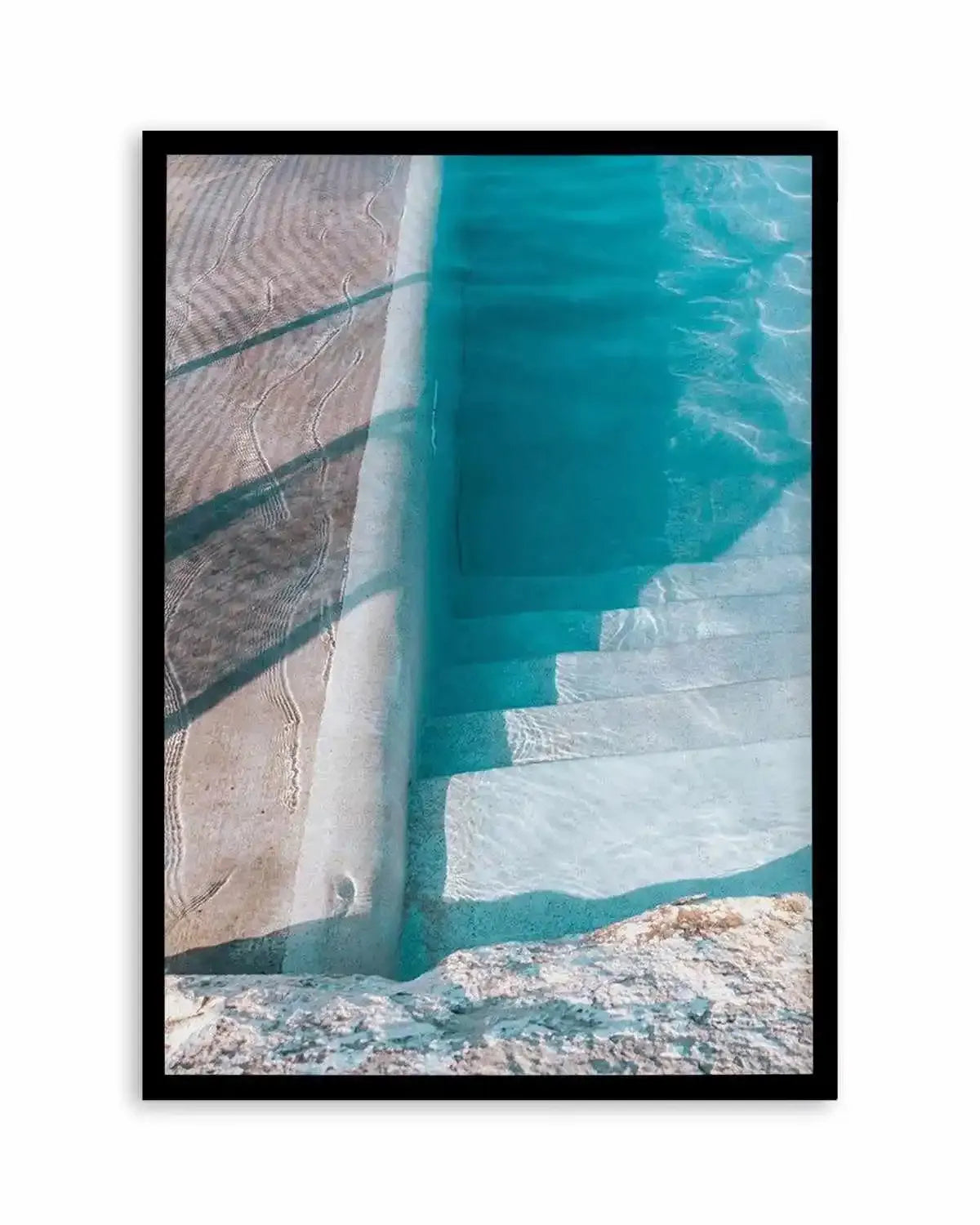 Bronte Pool Abstract I Art Print from Olive et Oriel where you can shop wallpaper and artworks online