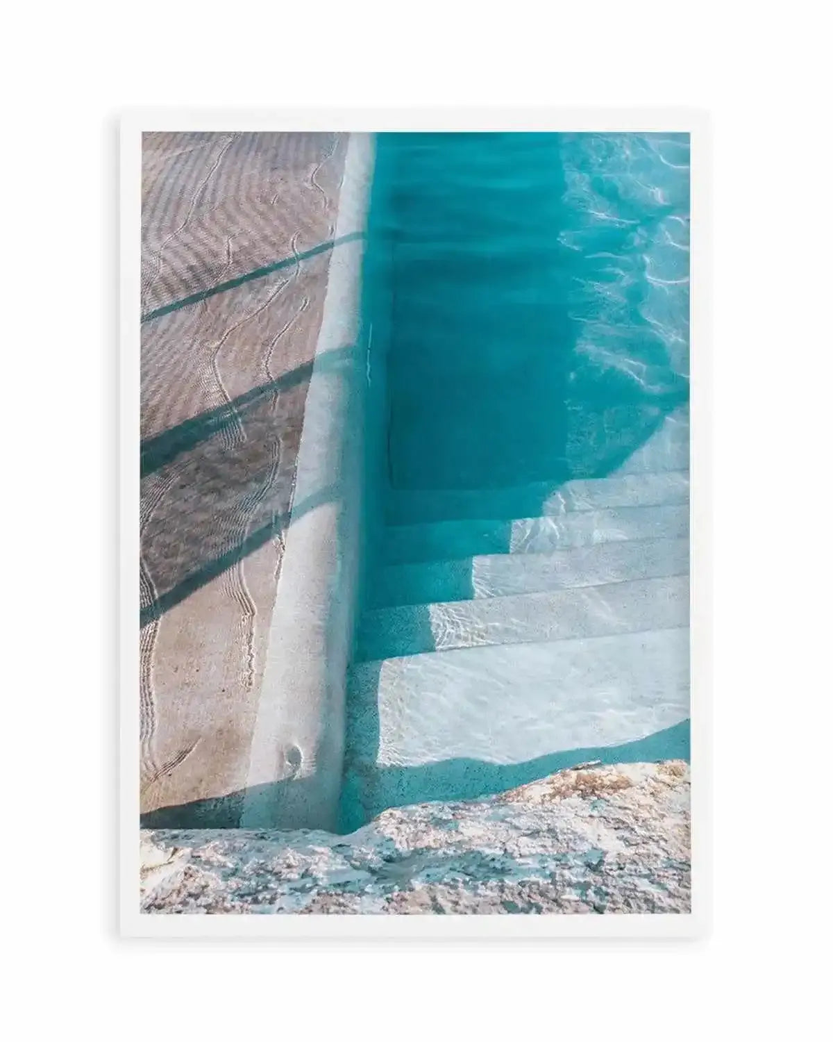 Bronte Pool Abstract I Art Print from Olive et Oriel where you can shop wallpaper and artworks online