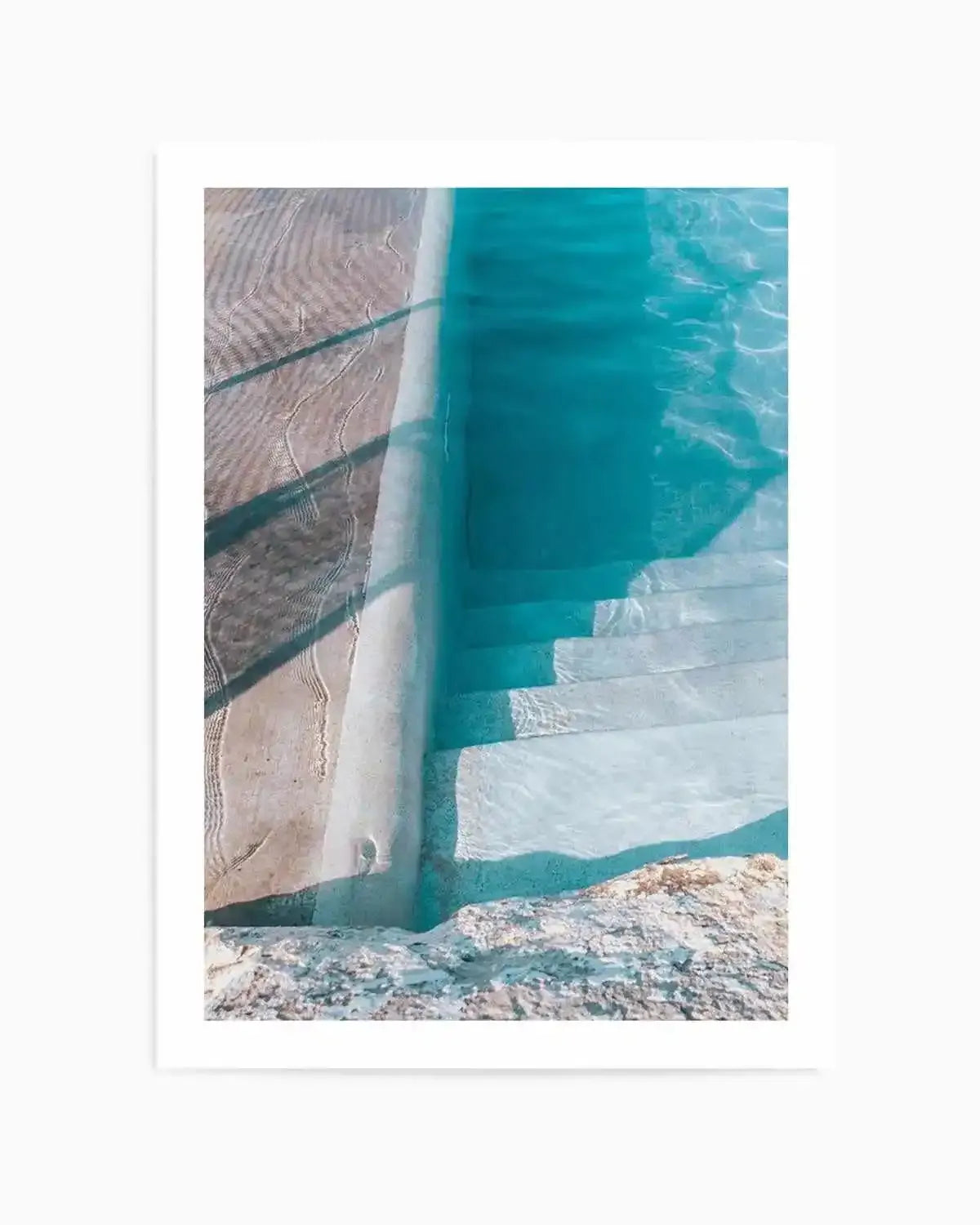 Bronte Pool Abstract I Art Print from Olive et Oriel where you can shop wallpaper and artworks online