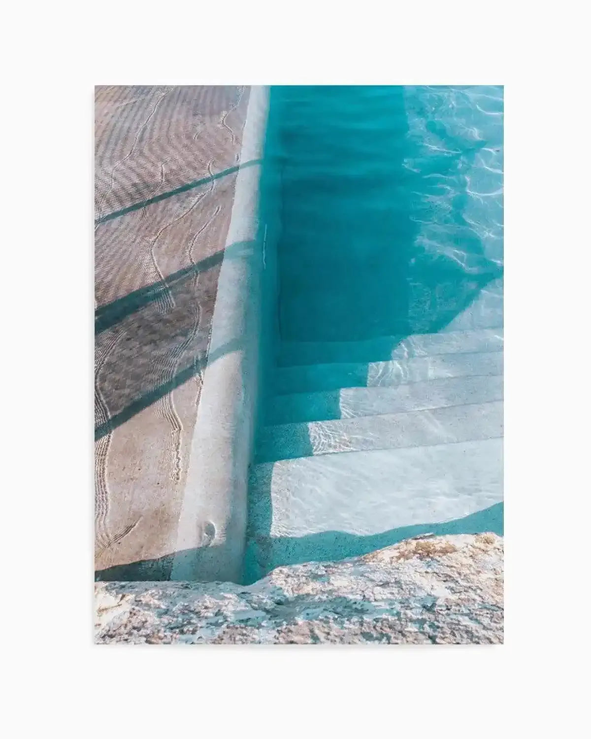 Bronte Pool Abstract I Art Print from Olive et Oriel where you can shop wallpaper and artworks online