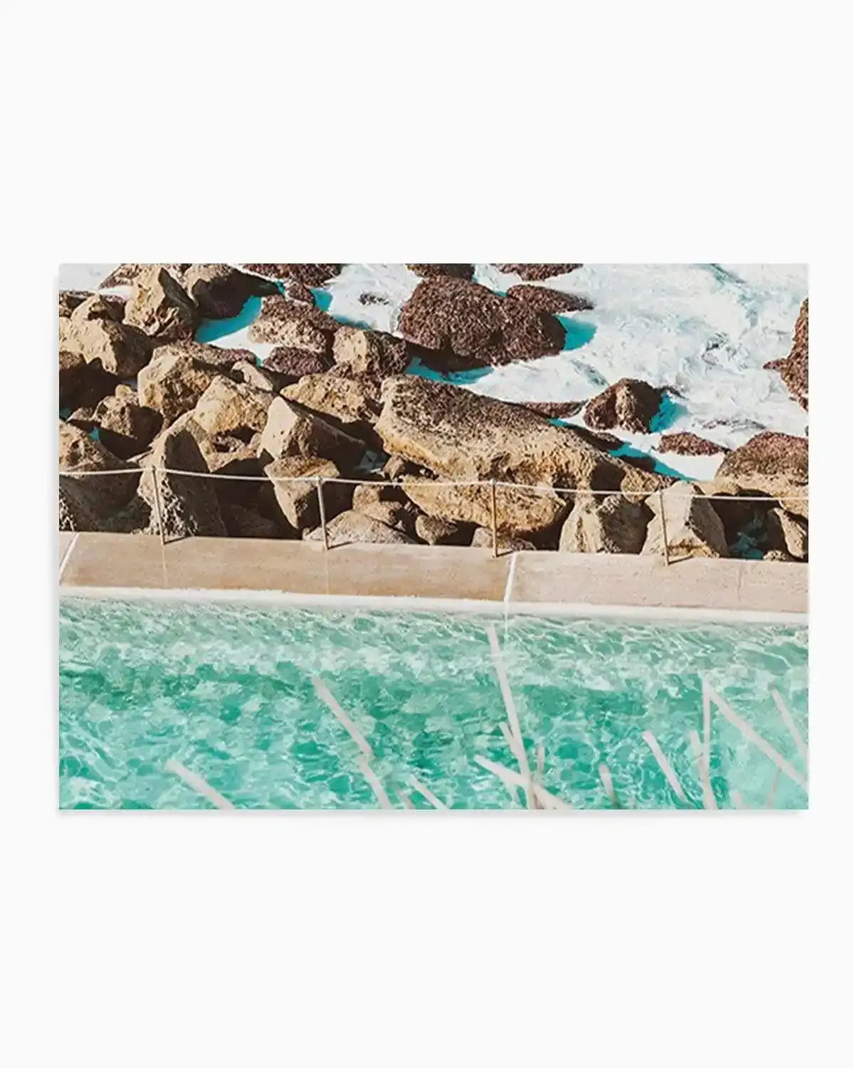Bronte Pool I Art Print from Olive et Oriel where you can shop wallpaper and artworks online