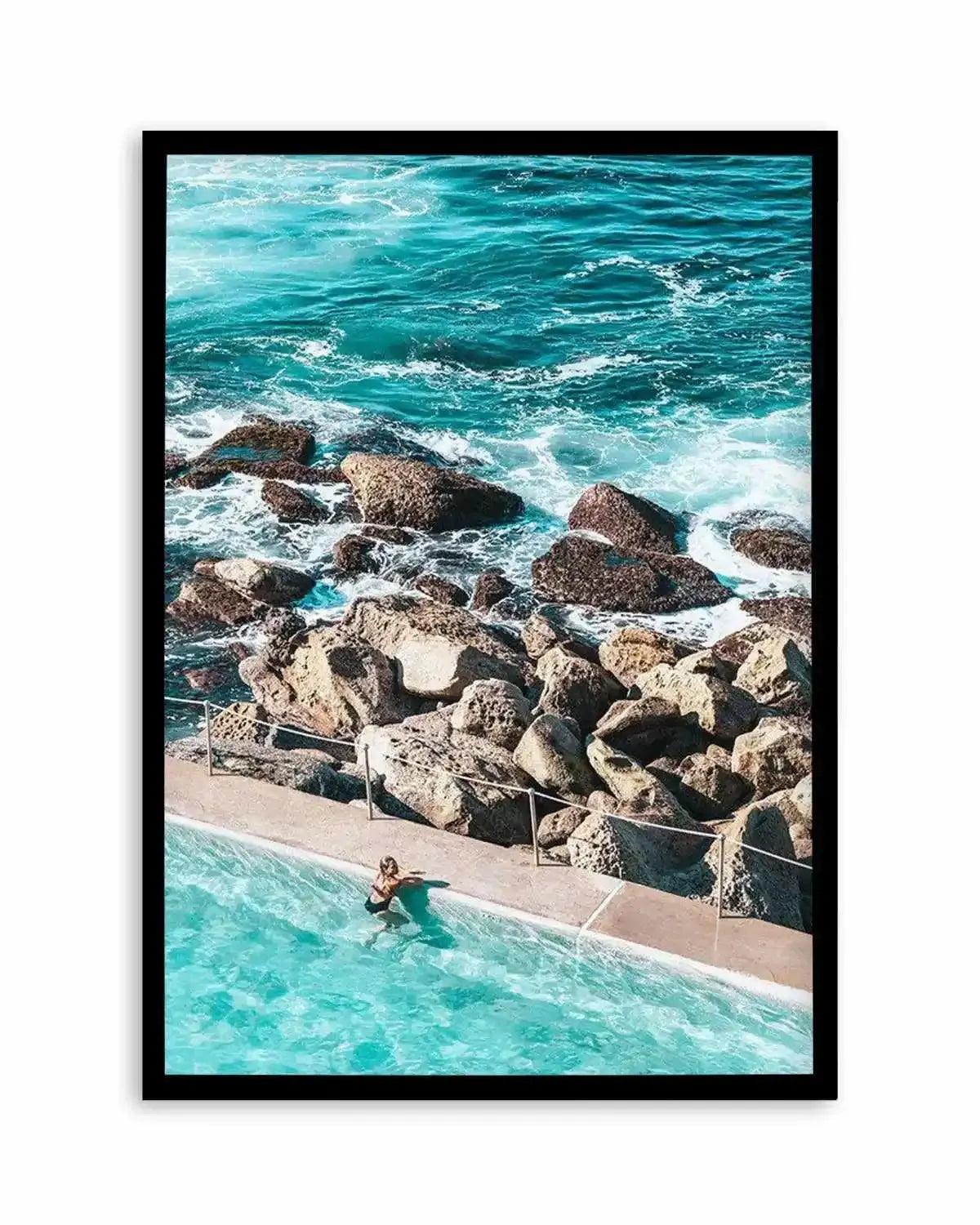 Bronte Pool II | PT Art Print from Olive et Oriel where you can shop wallpaper and artworks online