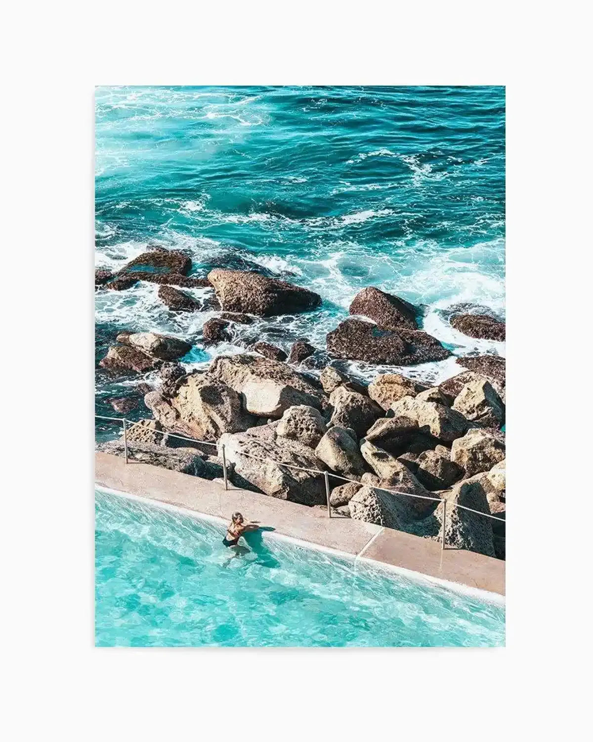 Bronte Pool II | PT Art Print from Olive et Oriel where you can shop wallpaper and artworks online