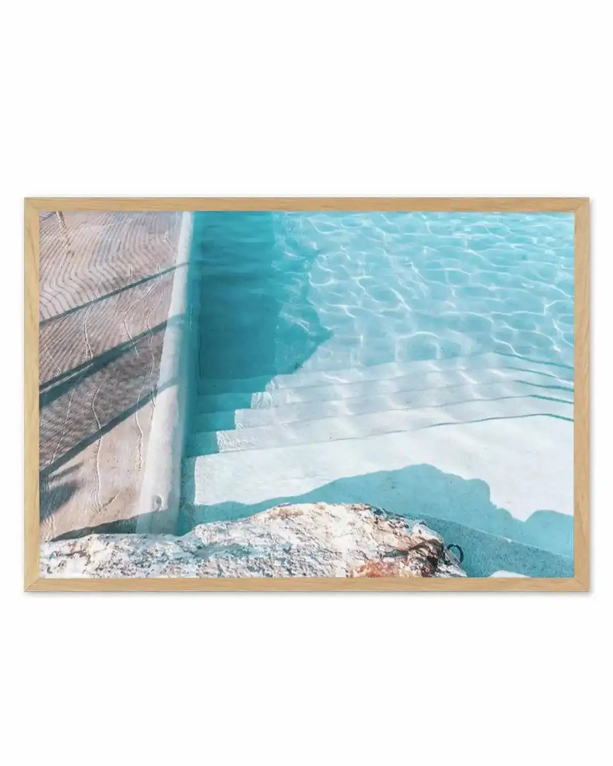 Bronte Pool III Art Print from Olive et Oriel where you can shop wallpaper and artworks online
