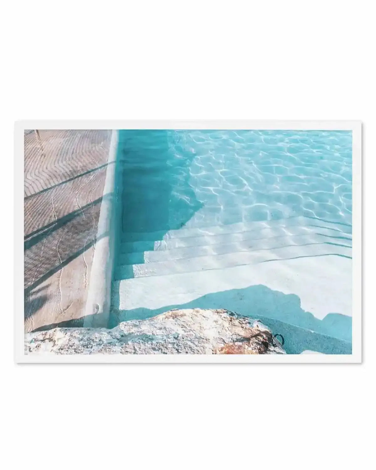 Bronte Pool III Art Print from Olive et Oriel where you can shop wallpaper and artworks online