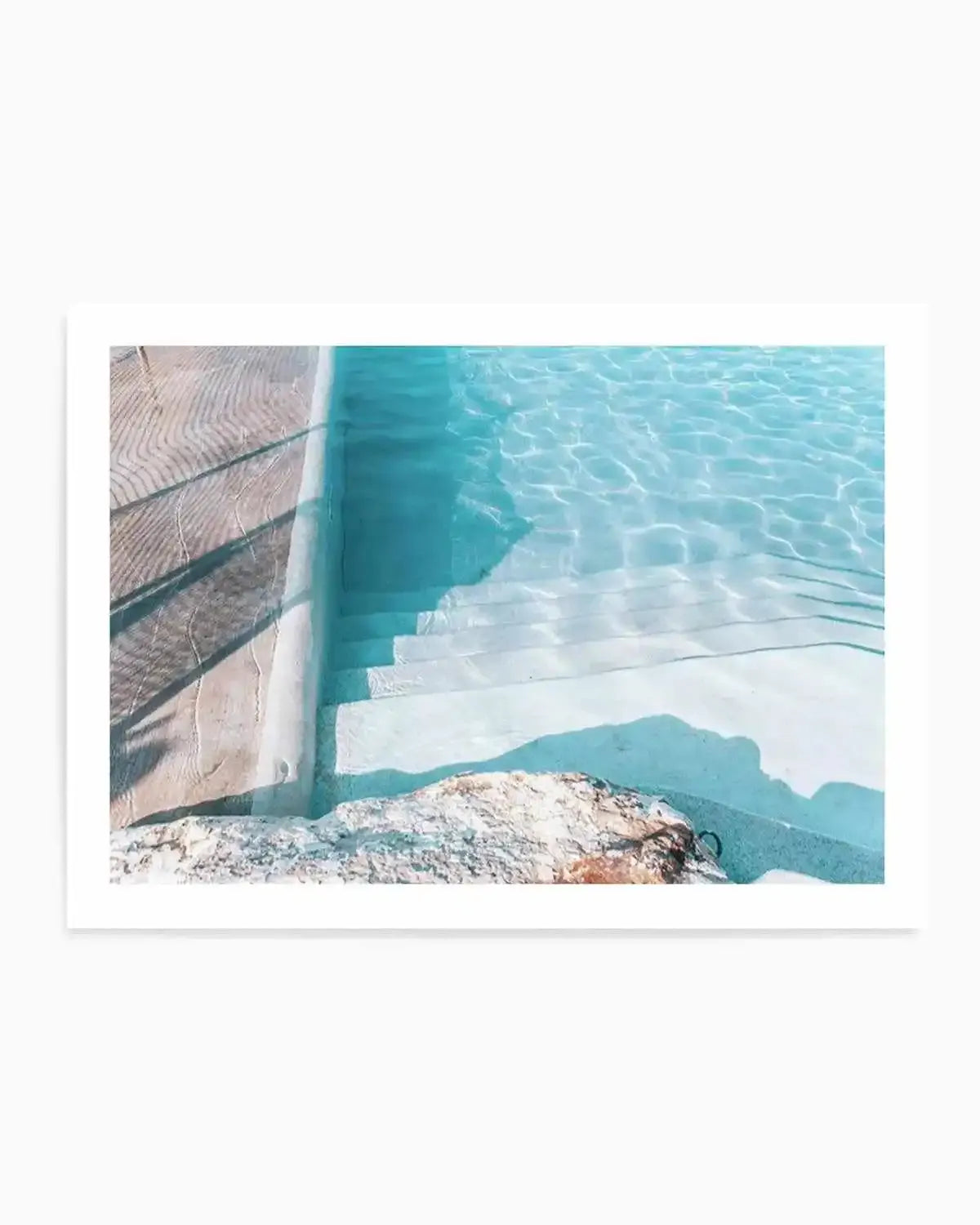 Bronte Pool III Art Print from Olive et Oriel where you can shop wallpaper and artworks online